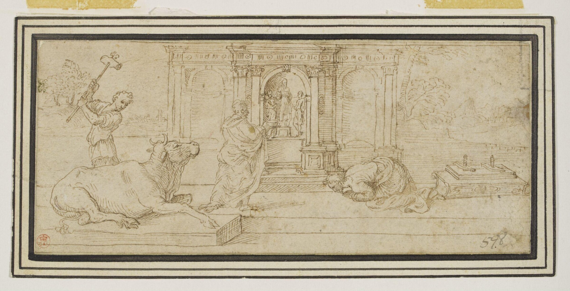 Drawing, Vincenzo Tamagni