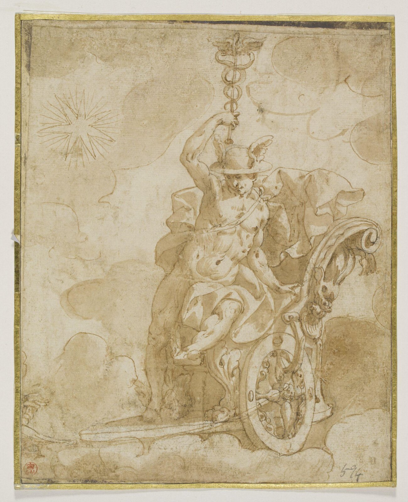 Drawing, mid 16th century