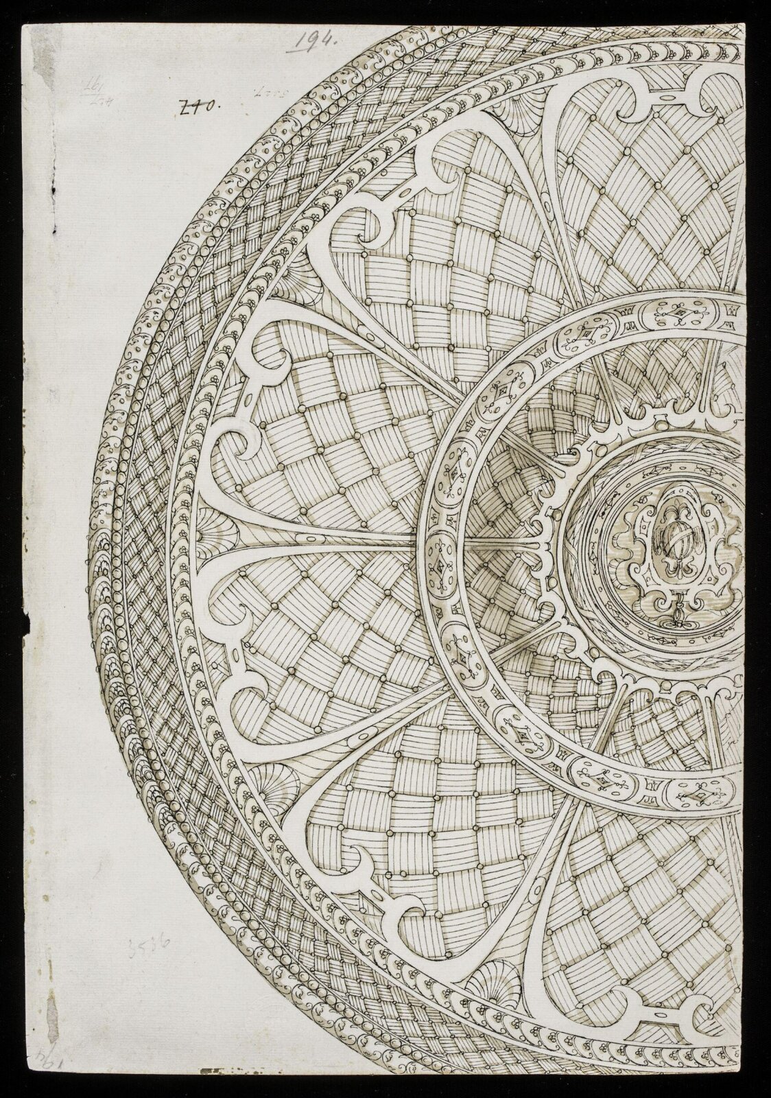 Drawing, Erasmus Hornick, 1582-1583