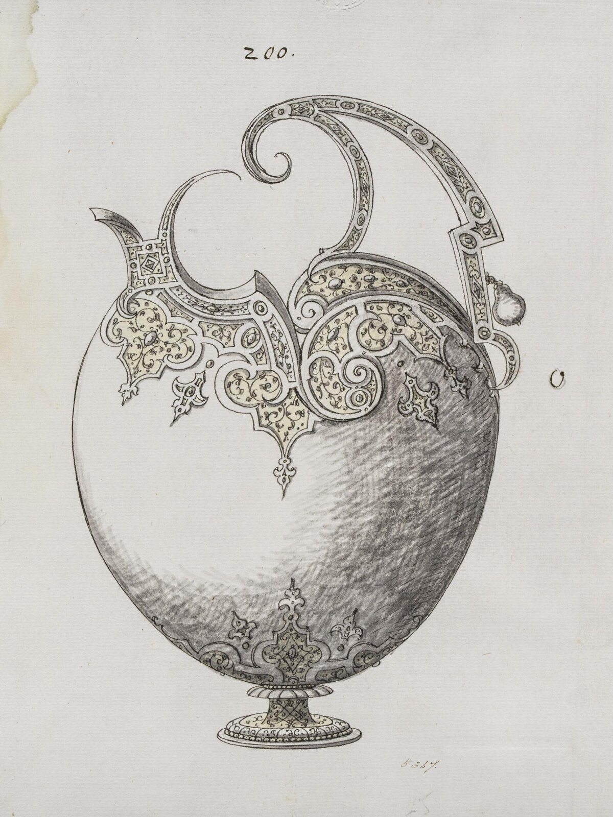 Drawing, Erasmus Hornick