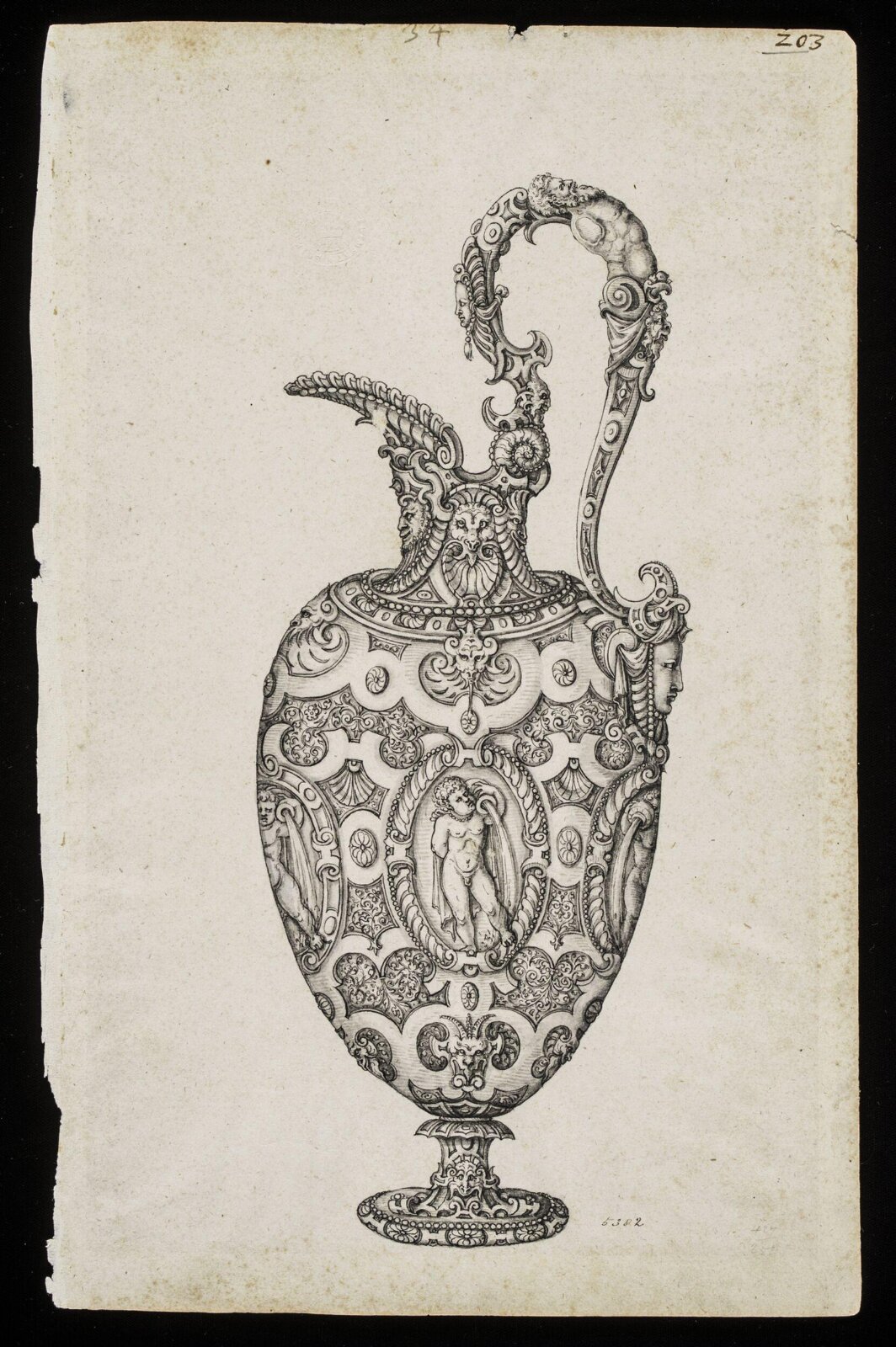 Drawing, Erasmus Hornick