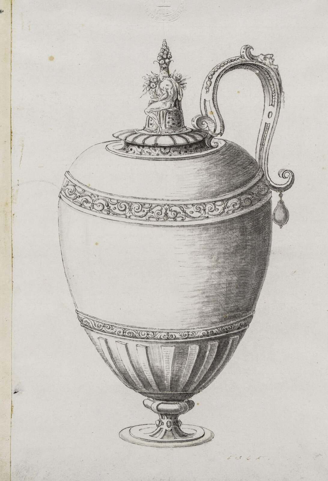 Drawing, Erasmus Hornick