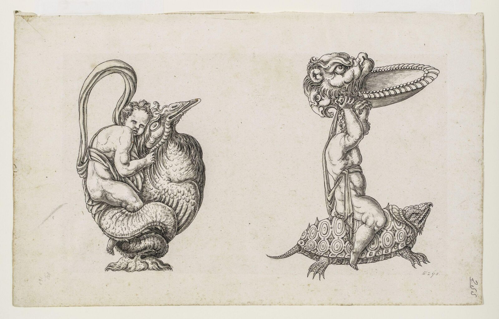 Drawing, Erasmus Hornick, 1559-66