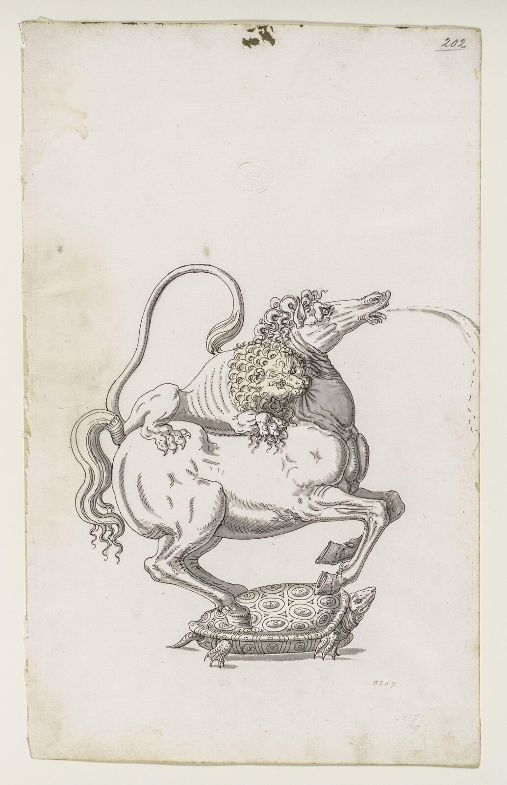 Drawing, Erasmus Hornick, 1559-66
