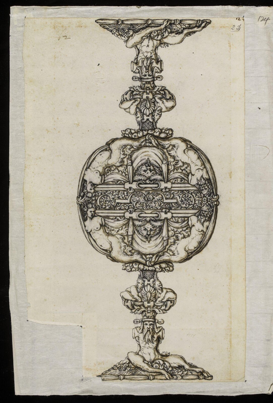 Drawing, Erasmus Hornick, c.1555-1559