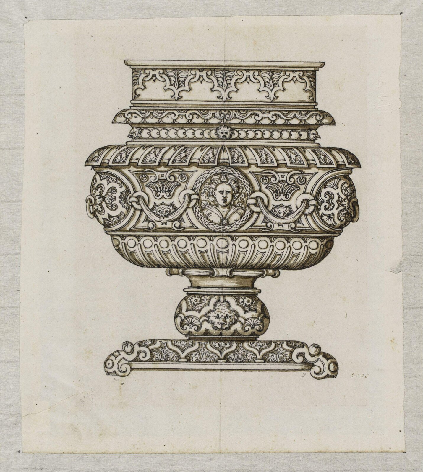 Drawing, Erasmus Hornick, c.1555-1559