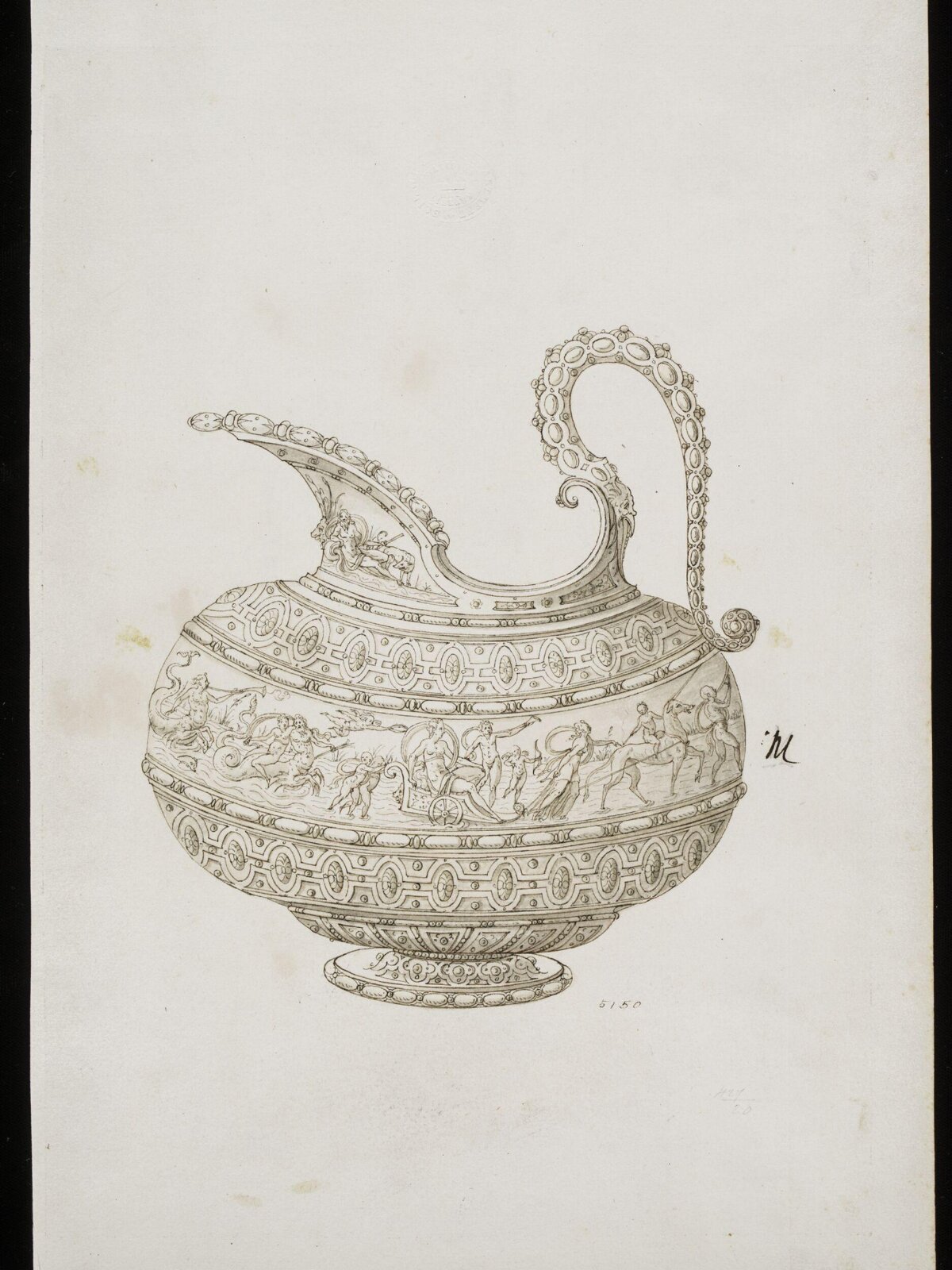 Drawing, Erasmus Hornick, c. 1550