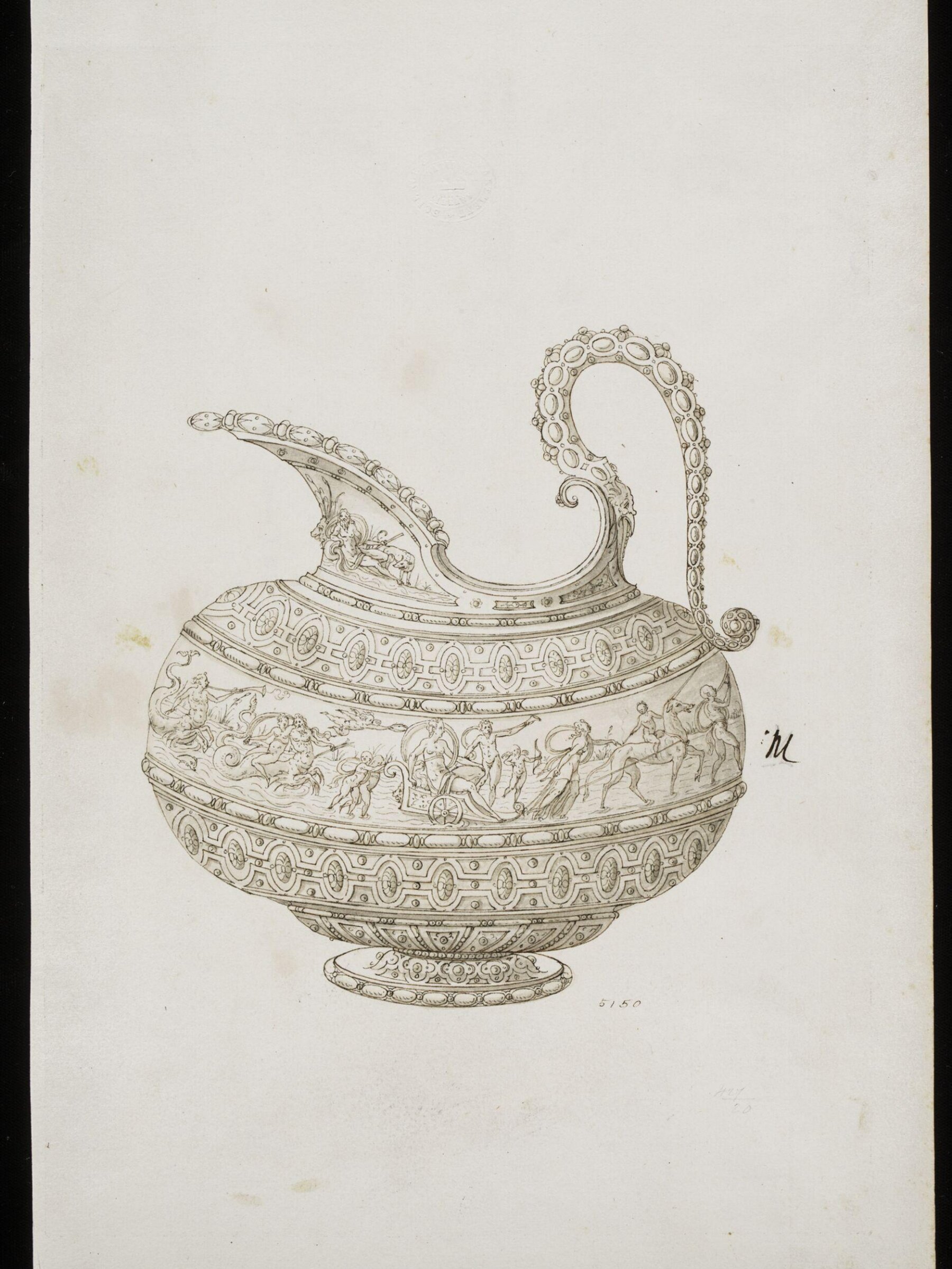 Drawing, Erasmus Hornick, c. 1550