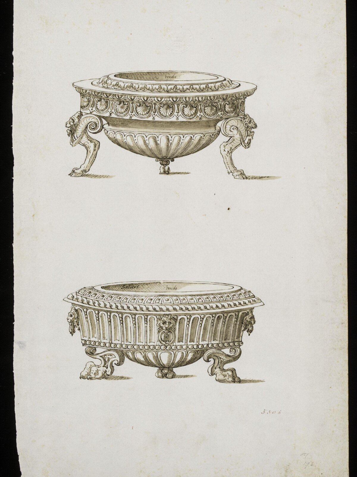 Drawing, Erasmus Hornick, c. 1550