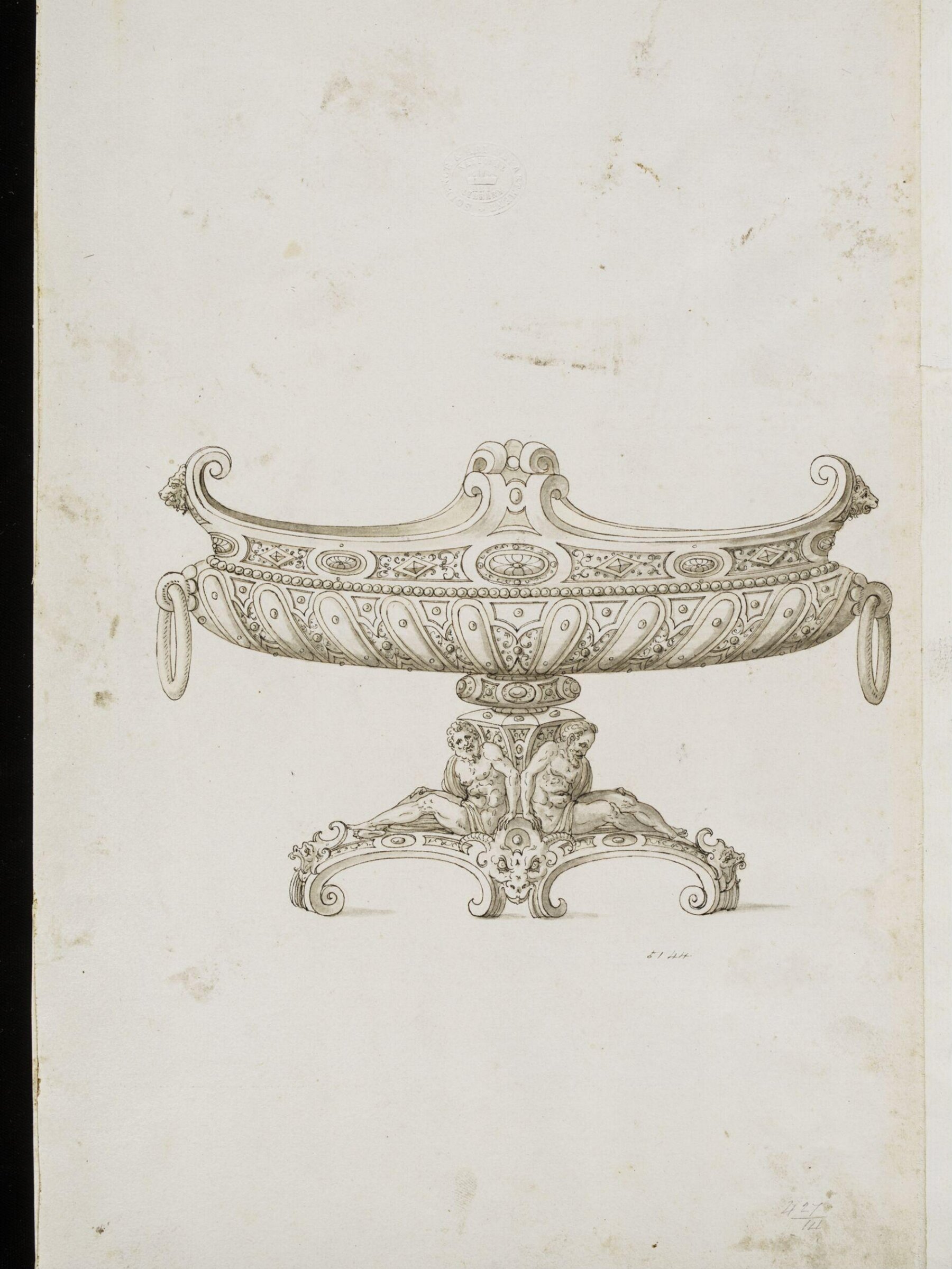 Drawing, Erasmus Hornick, c. 1550