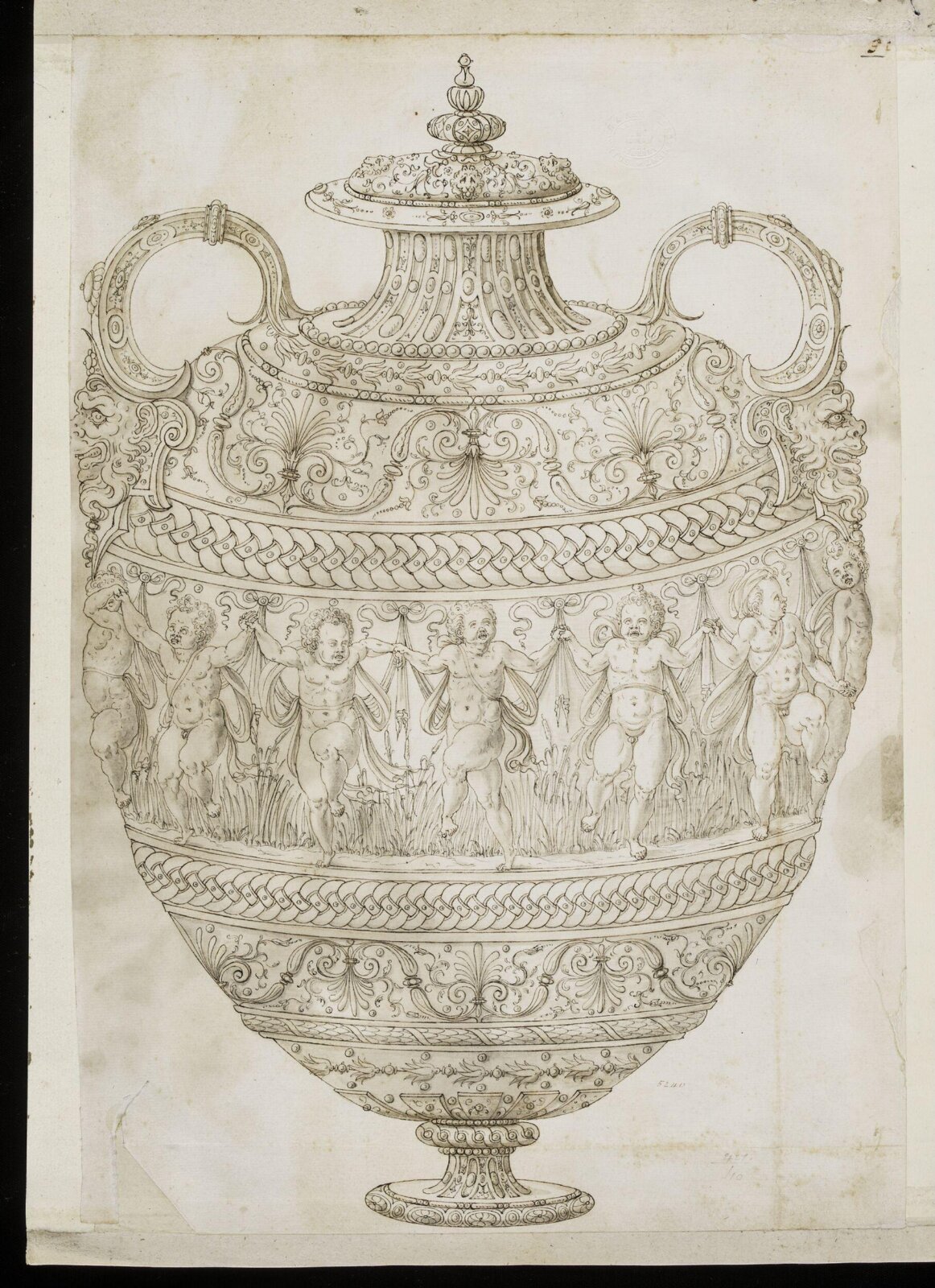 Drawing, Erasmus Hornick, c. 1550