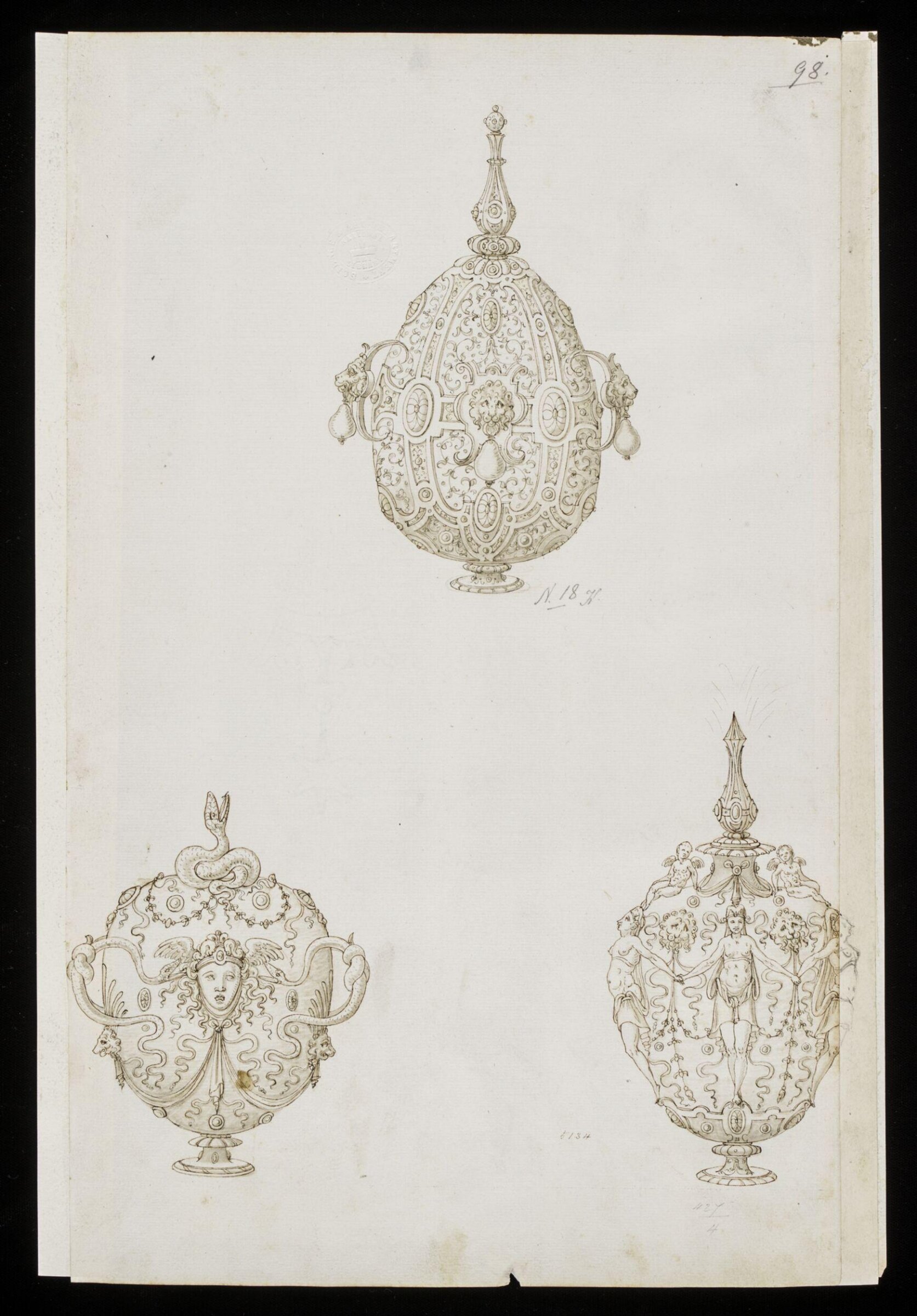 Drawing, Erasmus Hornick, c. 1550