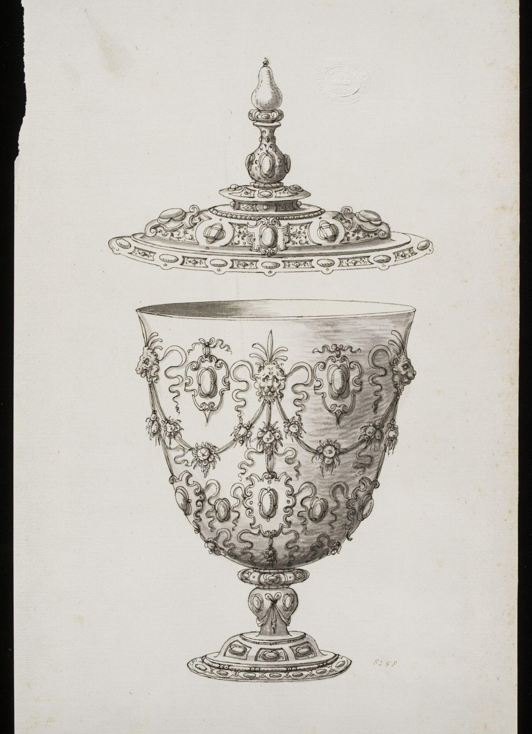 Drawing, Erasmus Hornick, c. 1550