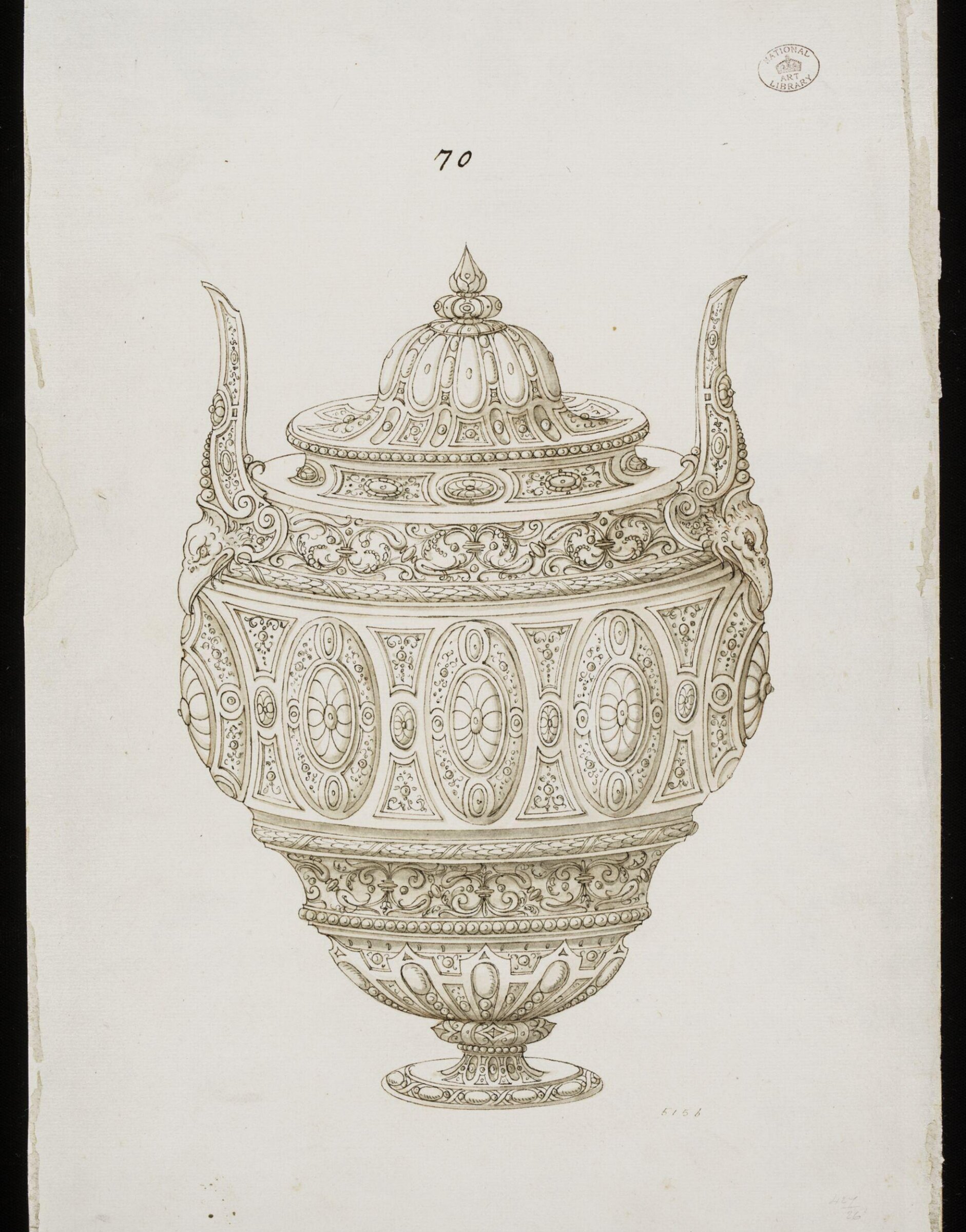 Drawing, Erasmus Hornick, c. 1550
