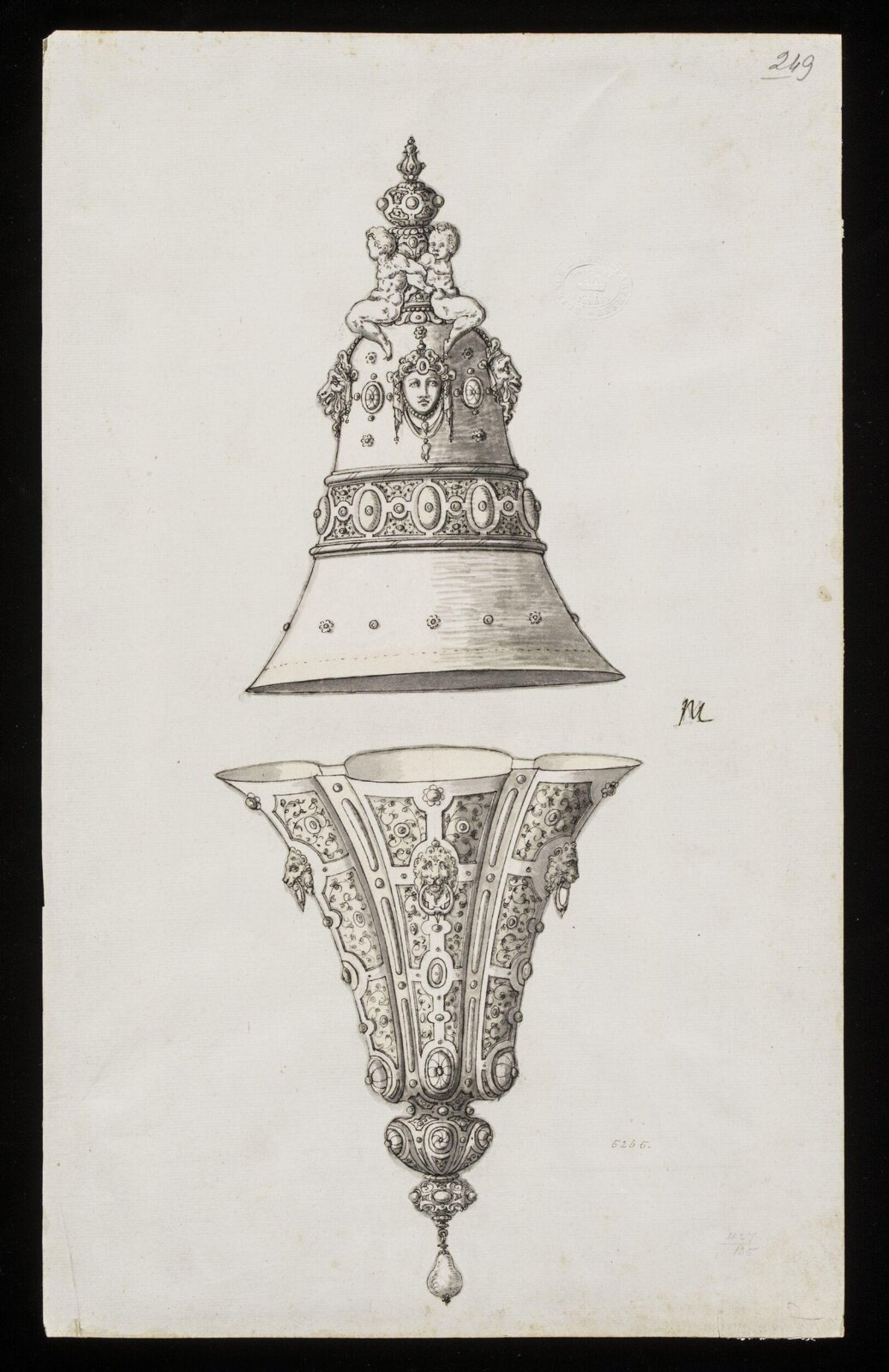 Drawing, Erasmus Hornick, c. 1550