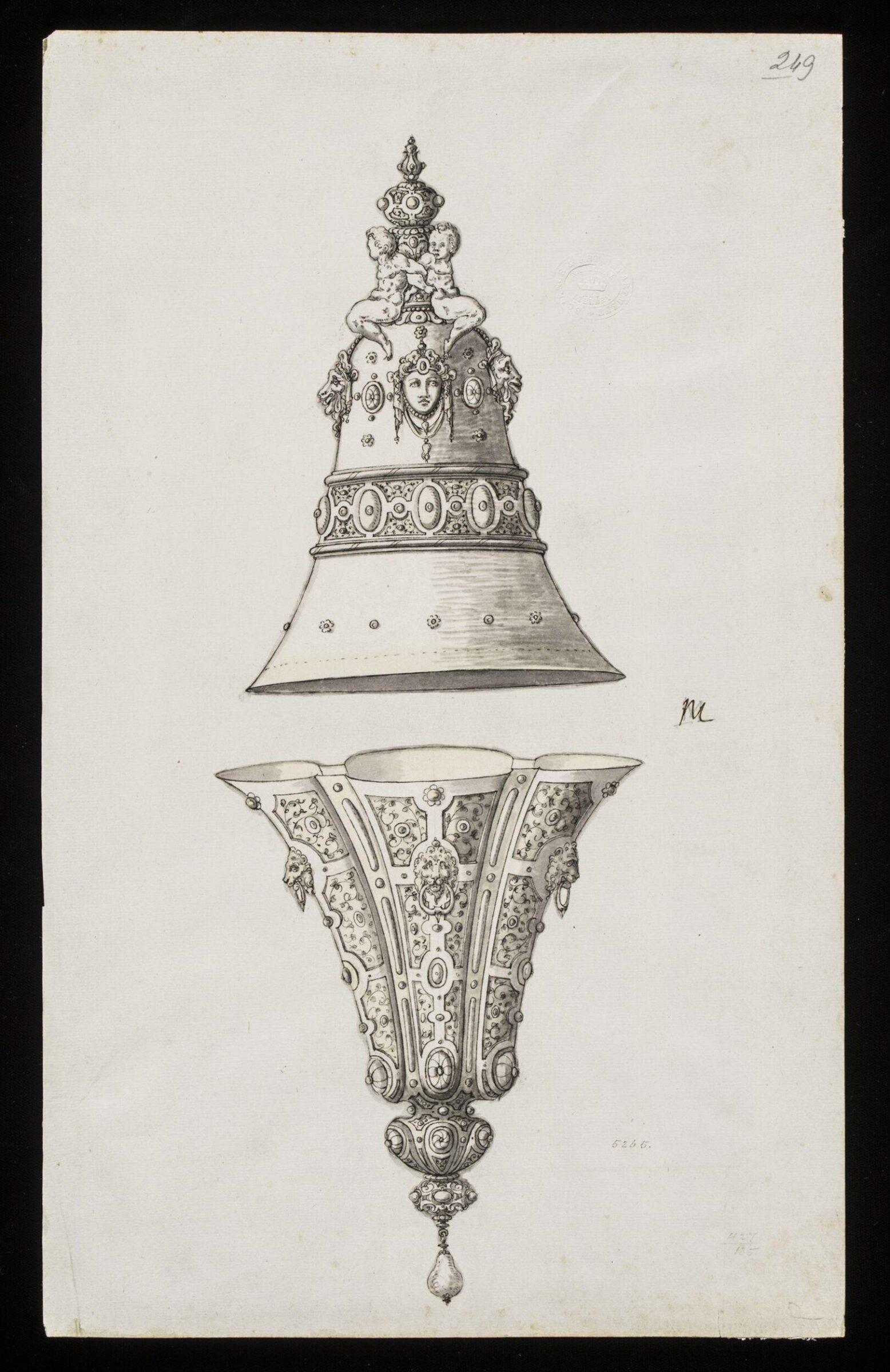 Drawing, Erasmus Hornick, c. 1550