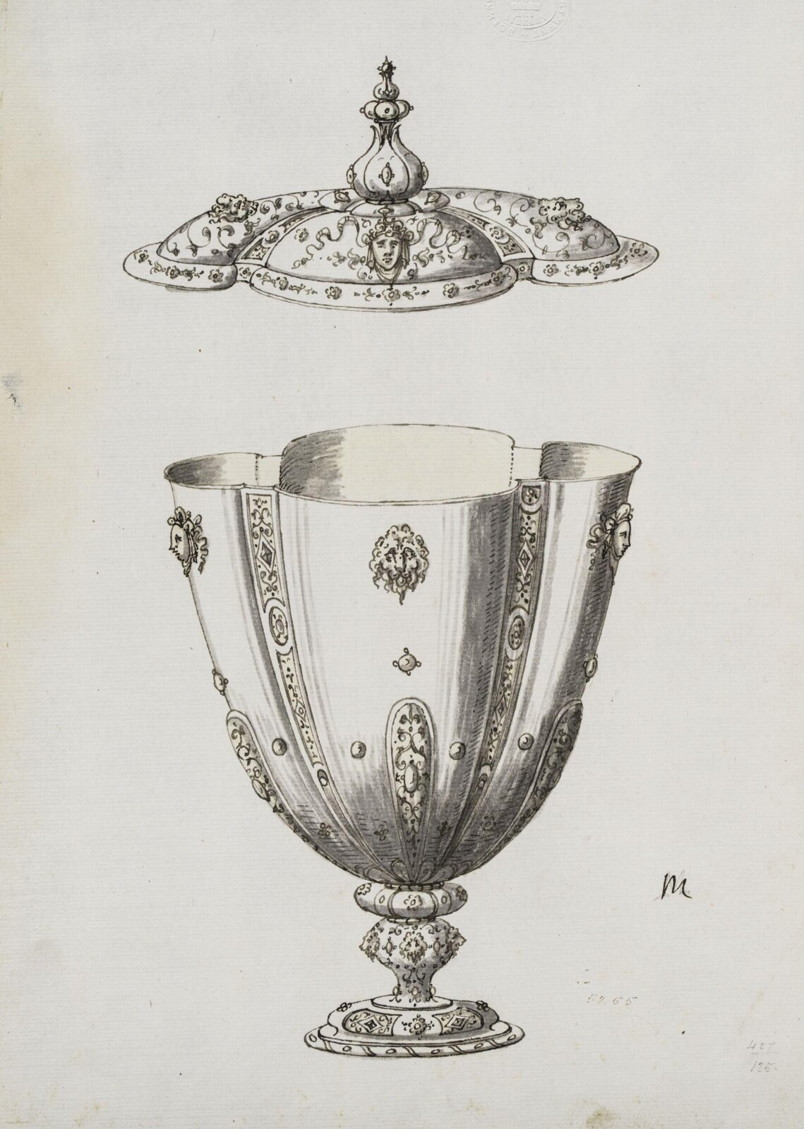 Drawing, Erasmus Hornick, c. 1550