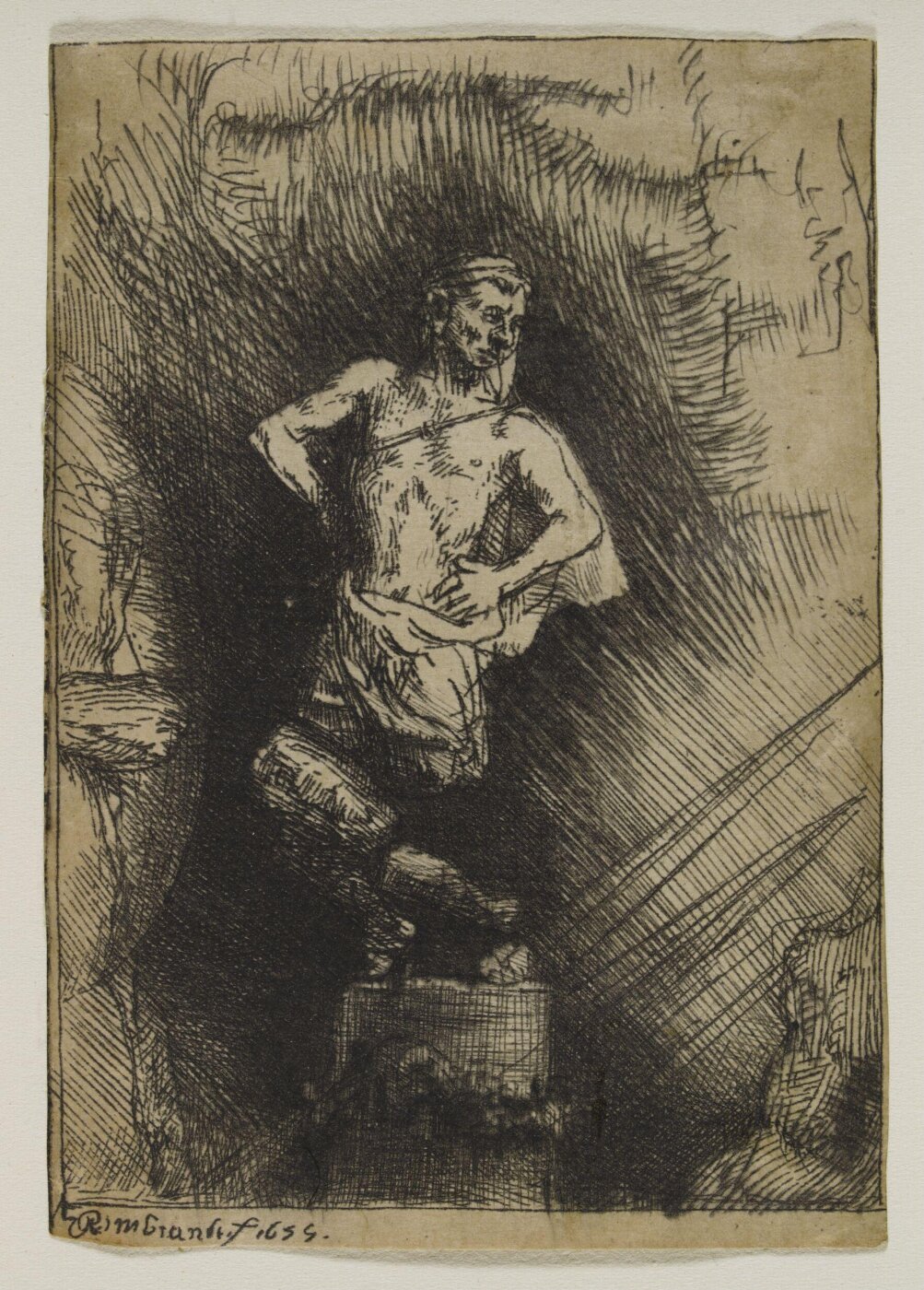 Rembrandt van Rijn, The image seen by Nebuchadnezzar