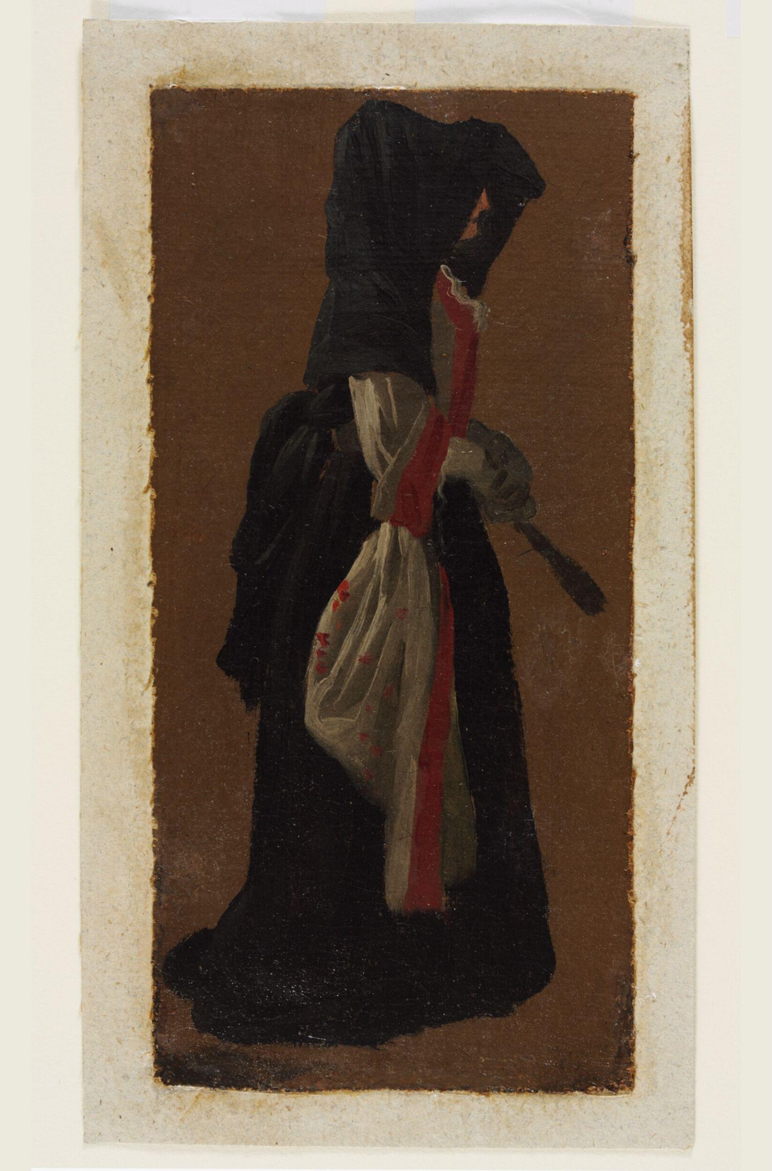A Lady Seen in Profile, Holding a Fan, Luca Carlevarijs, ca. 1700-ca. 1710