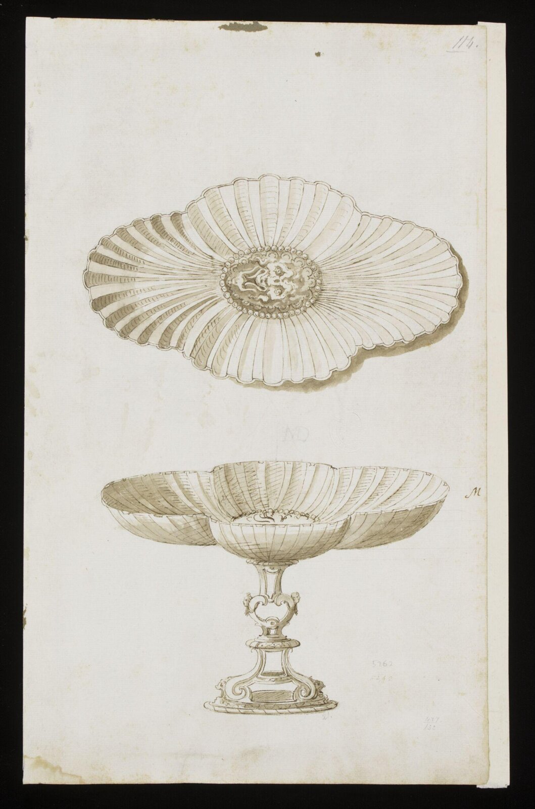Drawing, Erasmus Hornick, 1582-1583