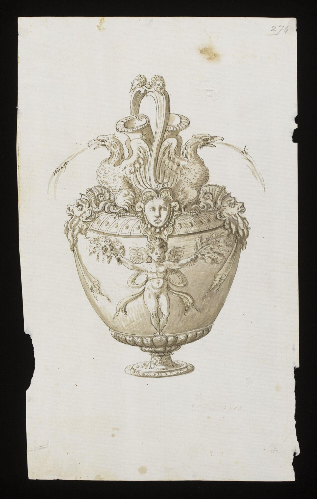 Drawing, Erasmus Hornick