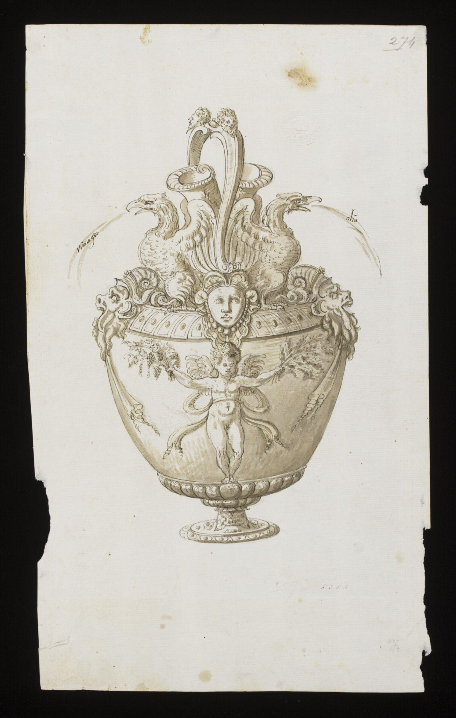 Drawing, Erasmus Hornick