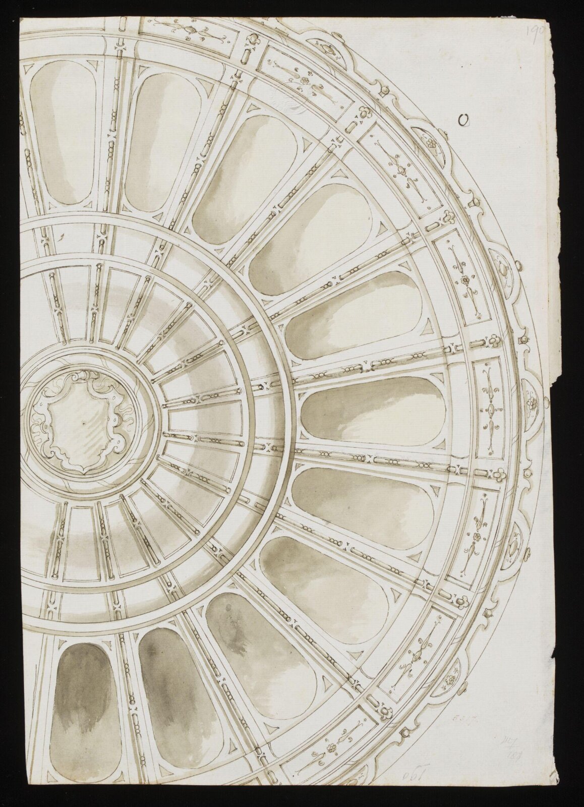 Drawing, Erasmus Hornick, 1582-1583