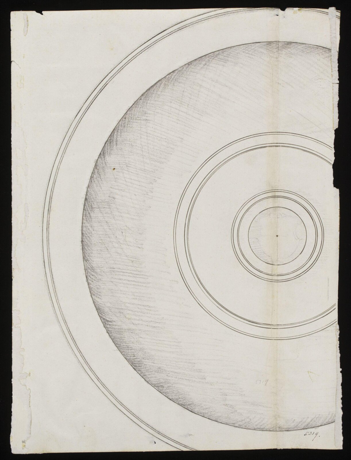 Drawing, Erasmus Hornick, 1582-1583