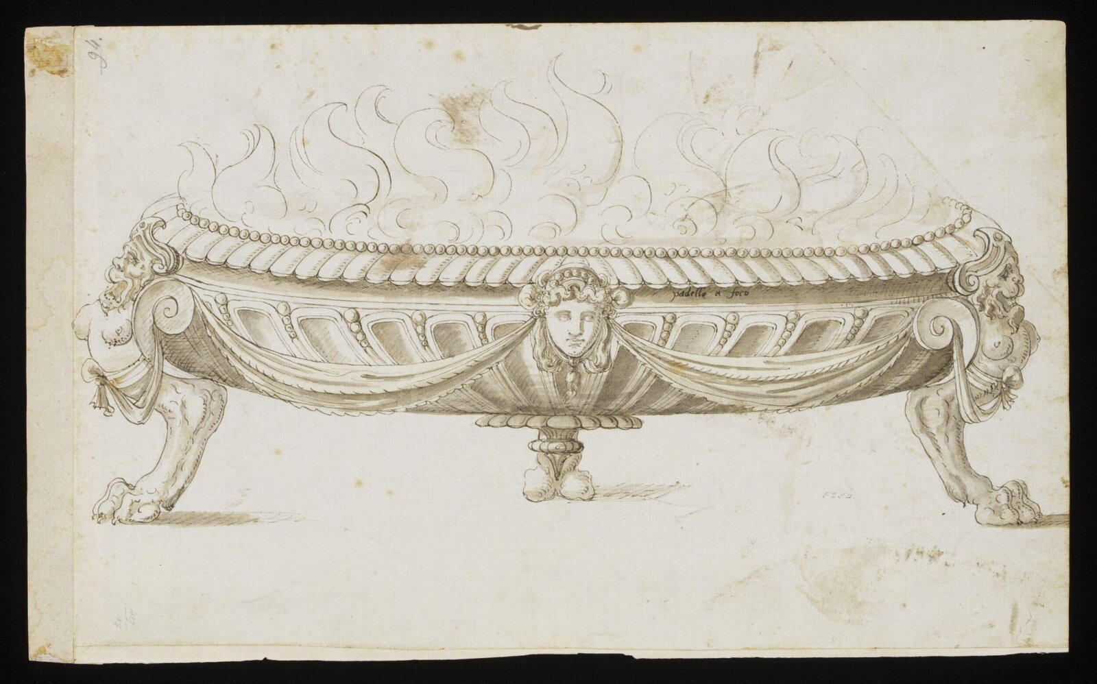Drawing, Erasmus Hornick, 1582-1583