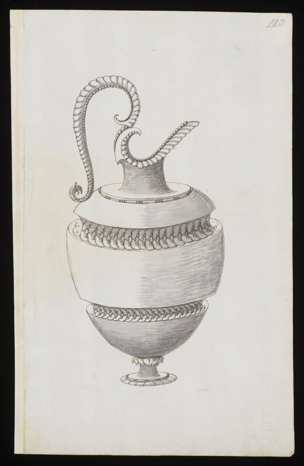 Drawing, Erasmus Hornick