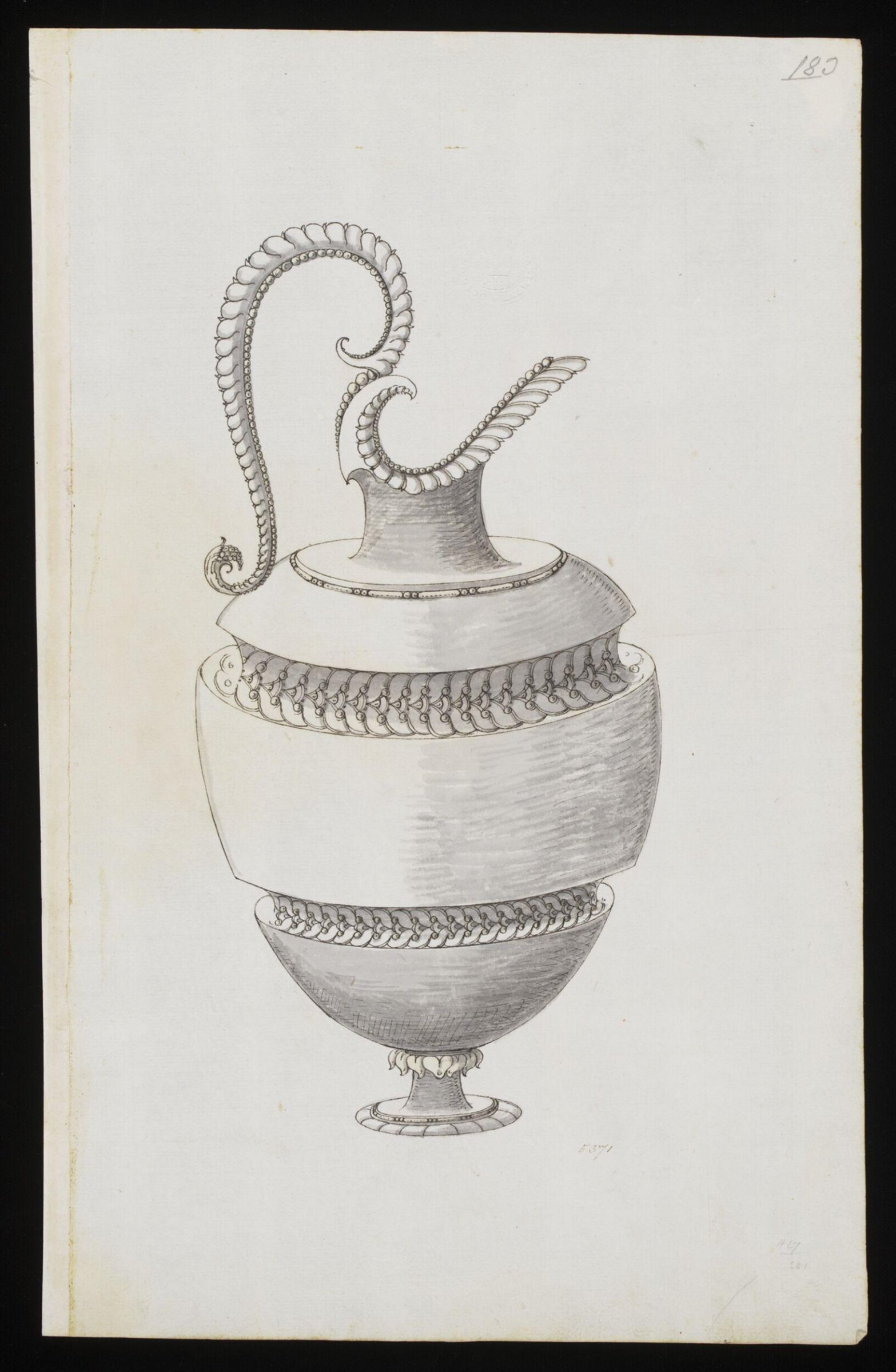 Drawing, Erasmus Hornick