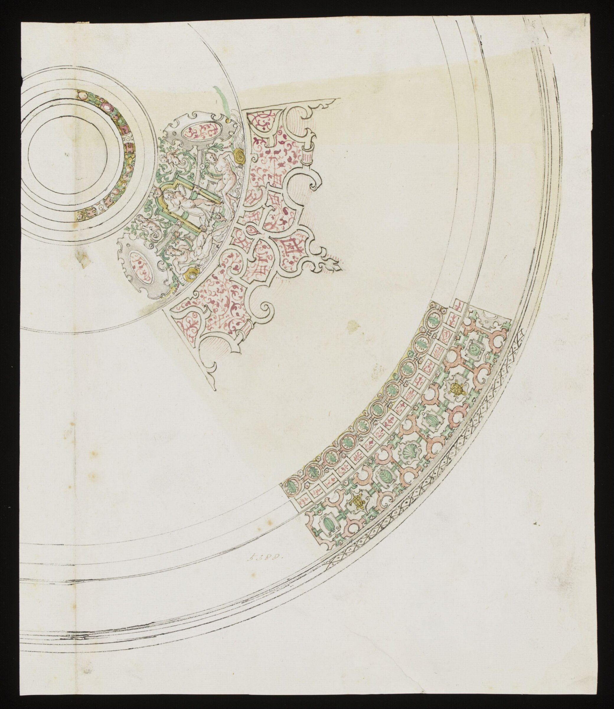 Drawing, Wenzel Jamnitzer, 1550-75