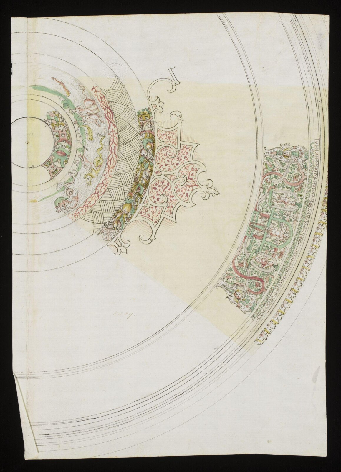 Drawing, Wenzel Jamnitzer, 1550-75