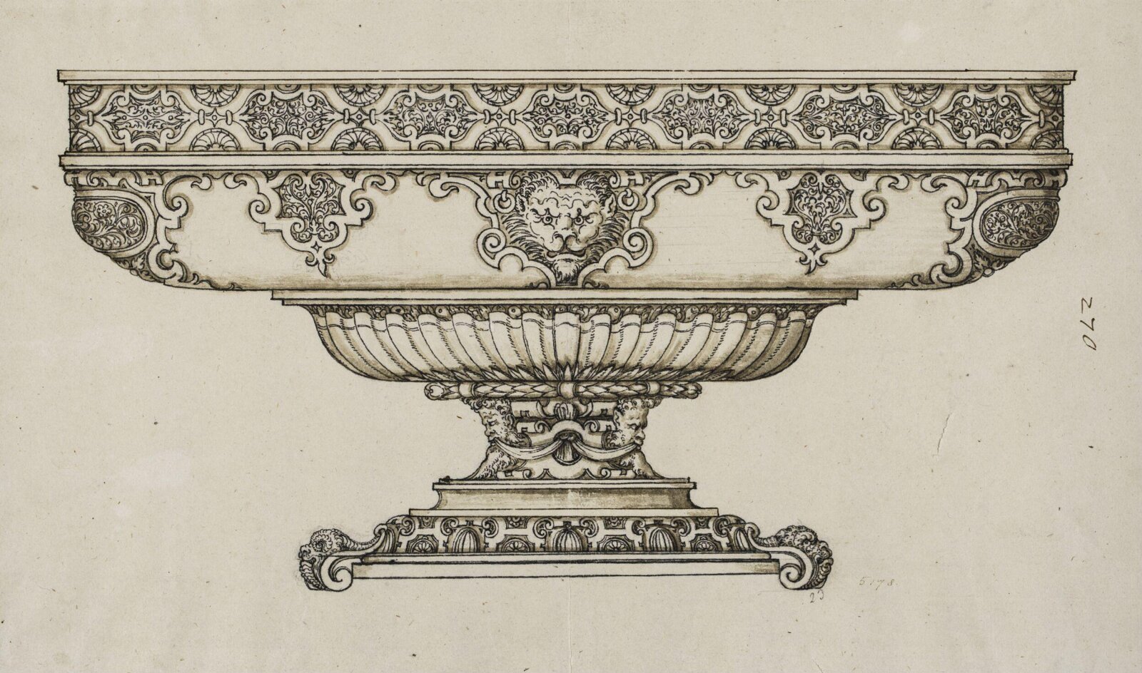 Drawing, Erasmus Hornick, c.1555-1559