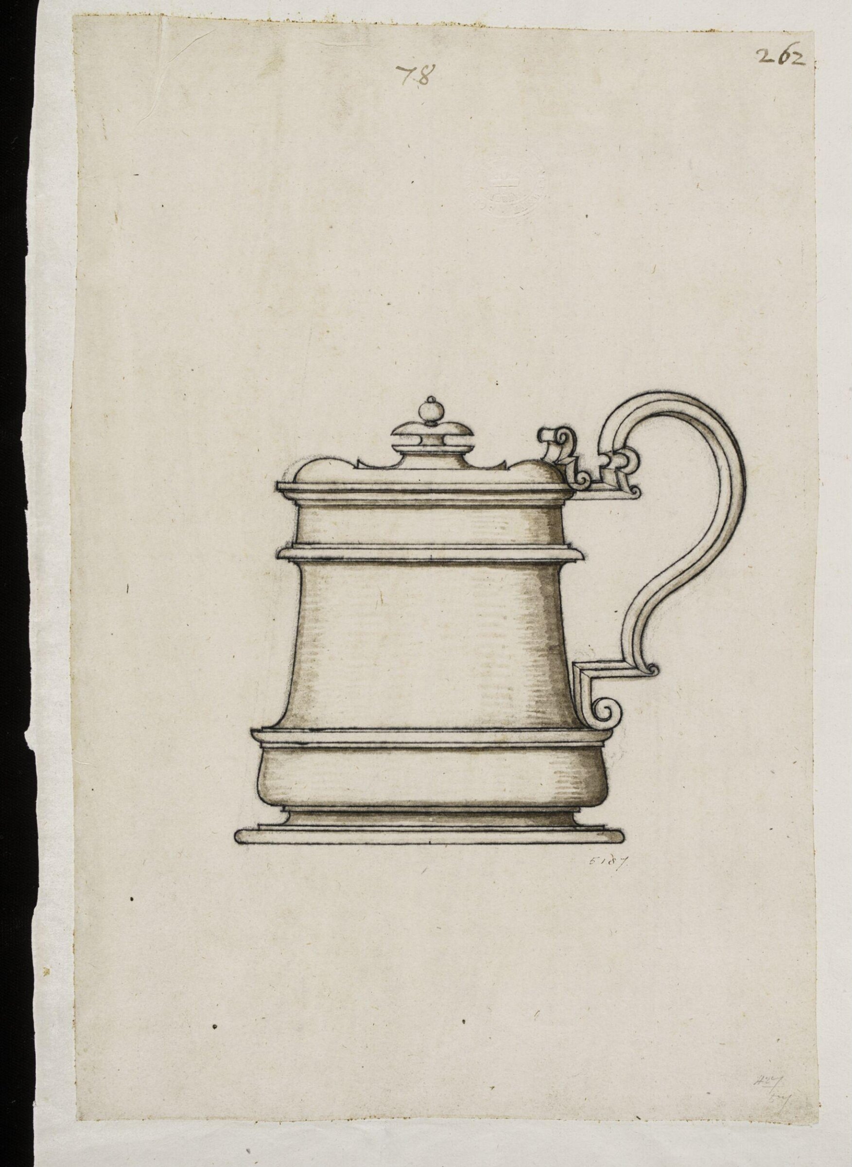 Drawing, Erasmus Hornick, c.1555-1559