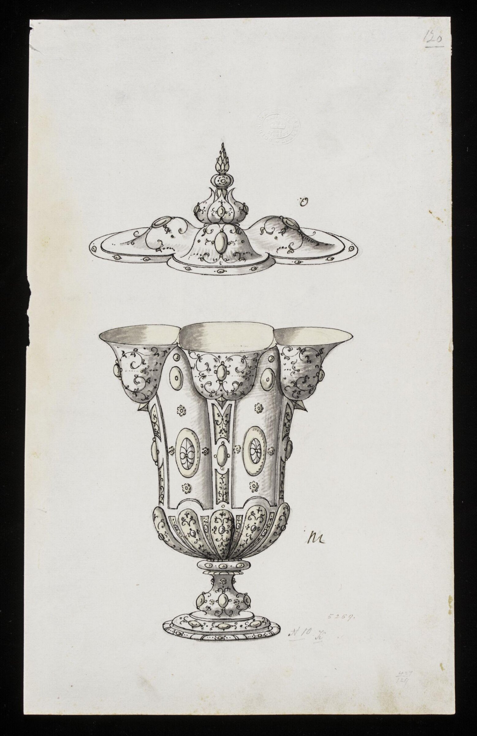 Drawing, Erasmus Hornick, c. 1550