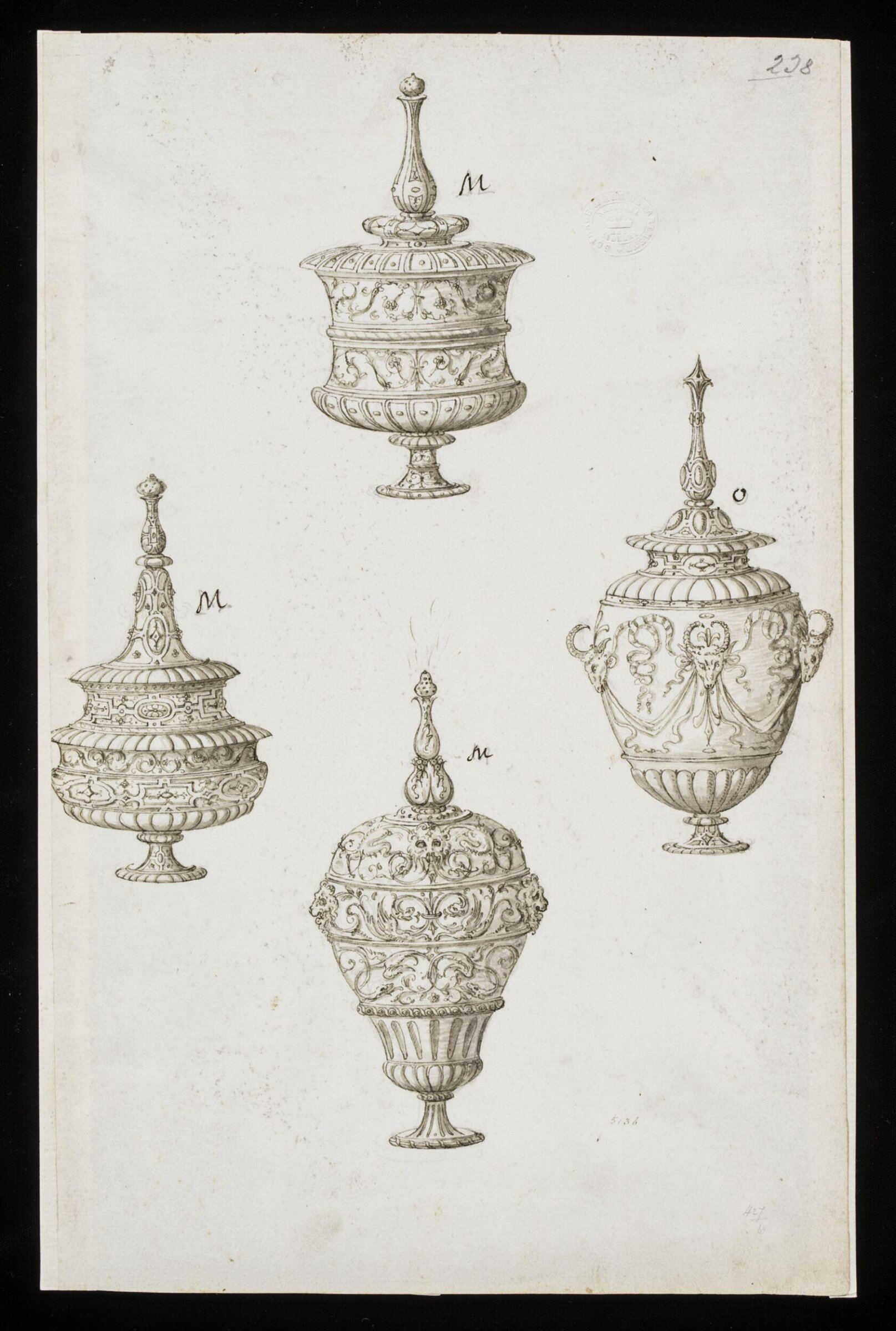 Drawing, Erasmus Hornick, c. 1550