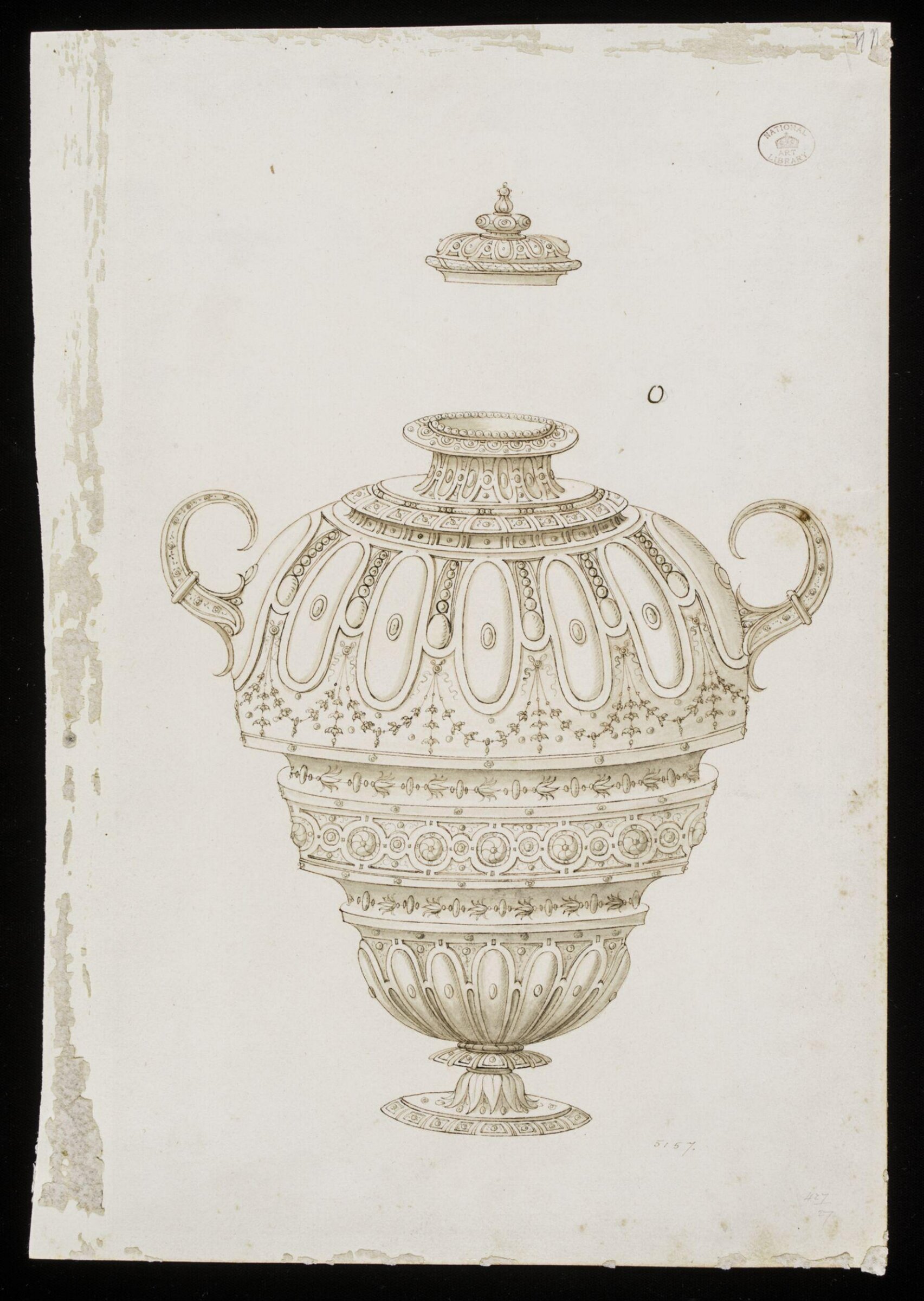Drawing, Erasmus Hornick, c. 1550
