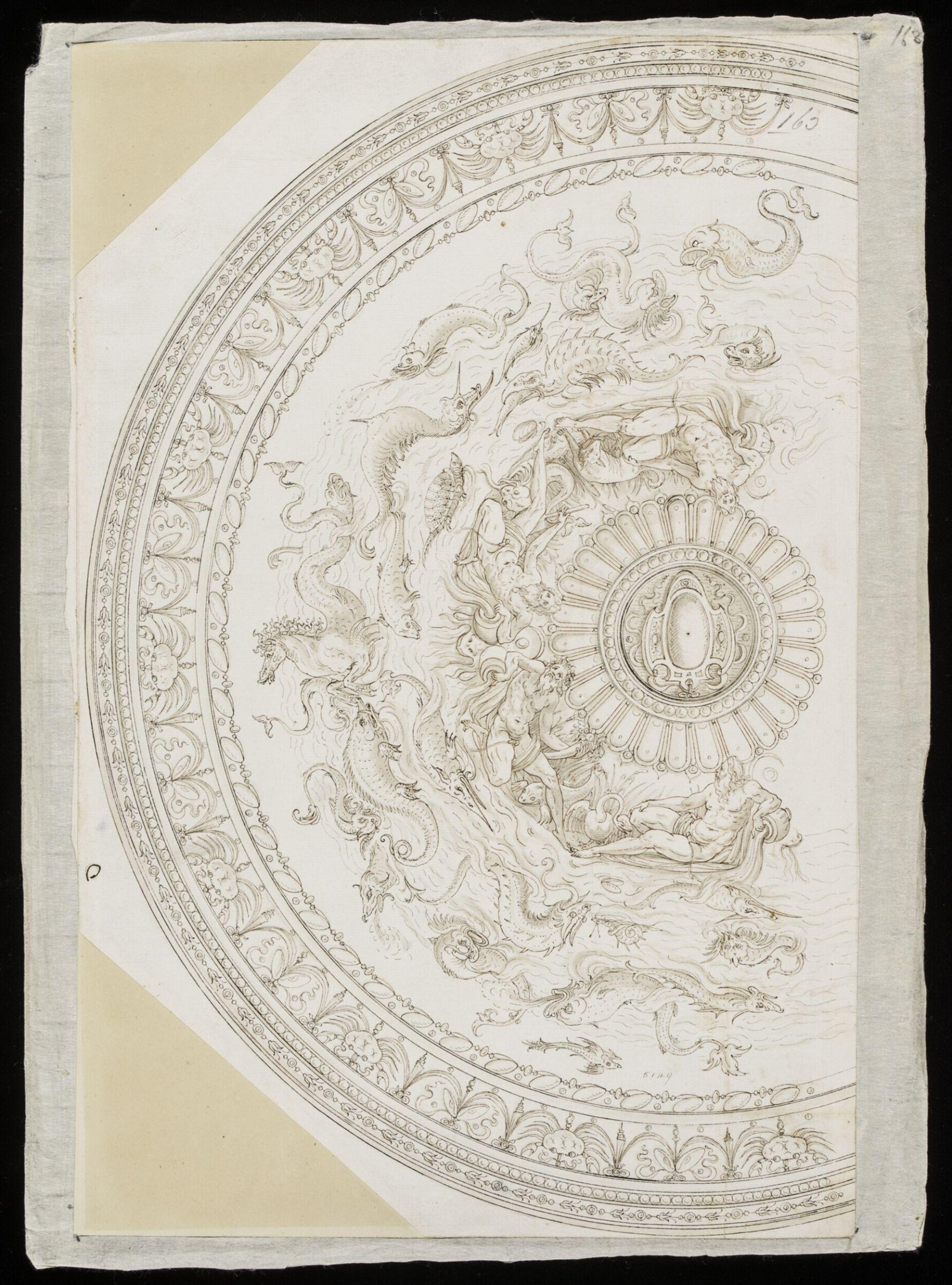 Drawing, Erasmus Hornick, c. 1550