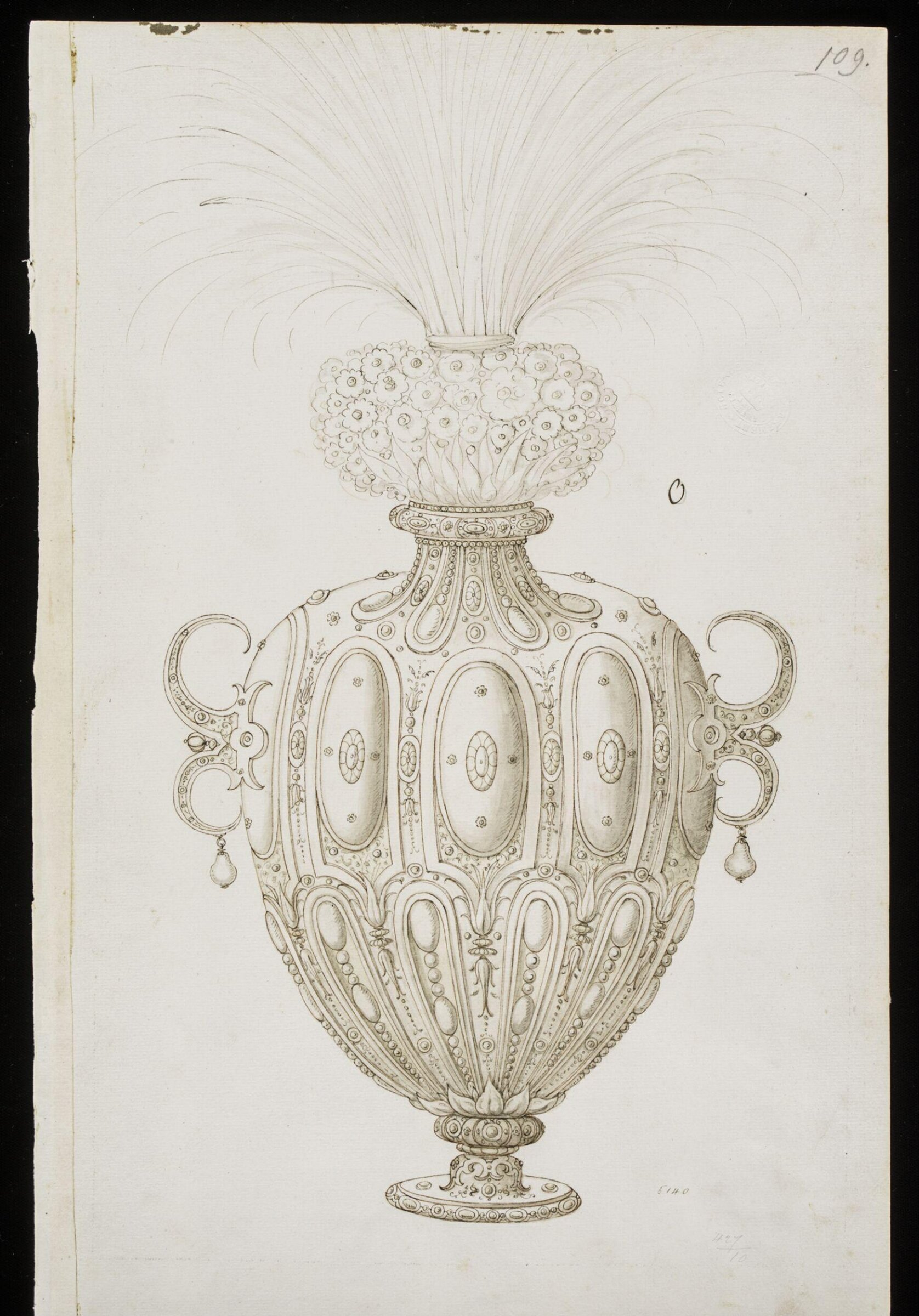 Drawing, Erasmus Hornick, c. 1550