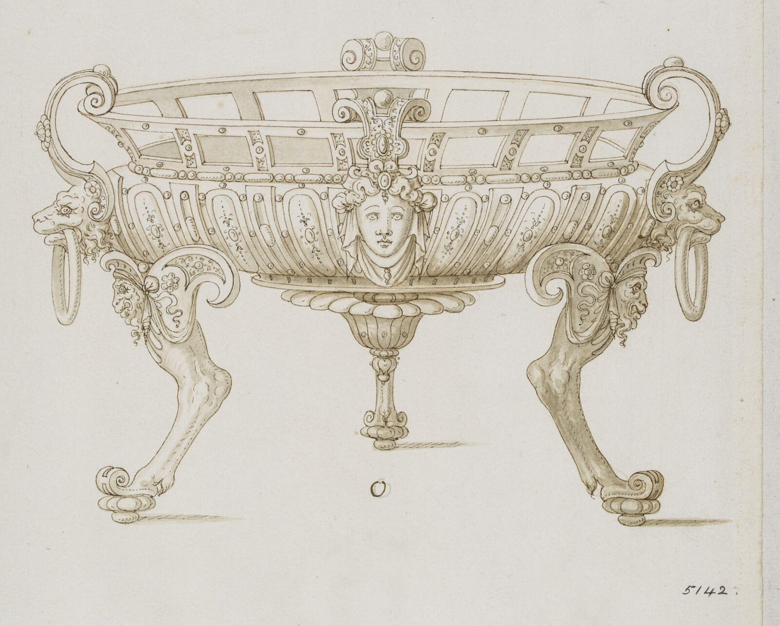 Drawing, Erasmus Hornick, c. 1550