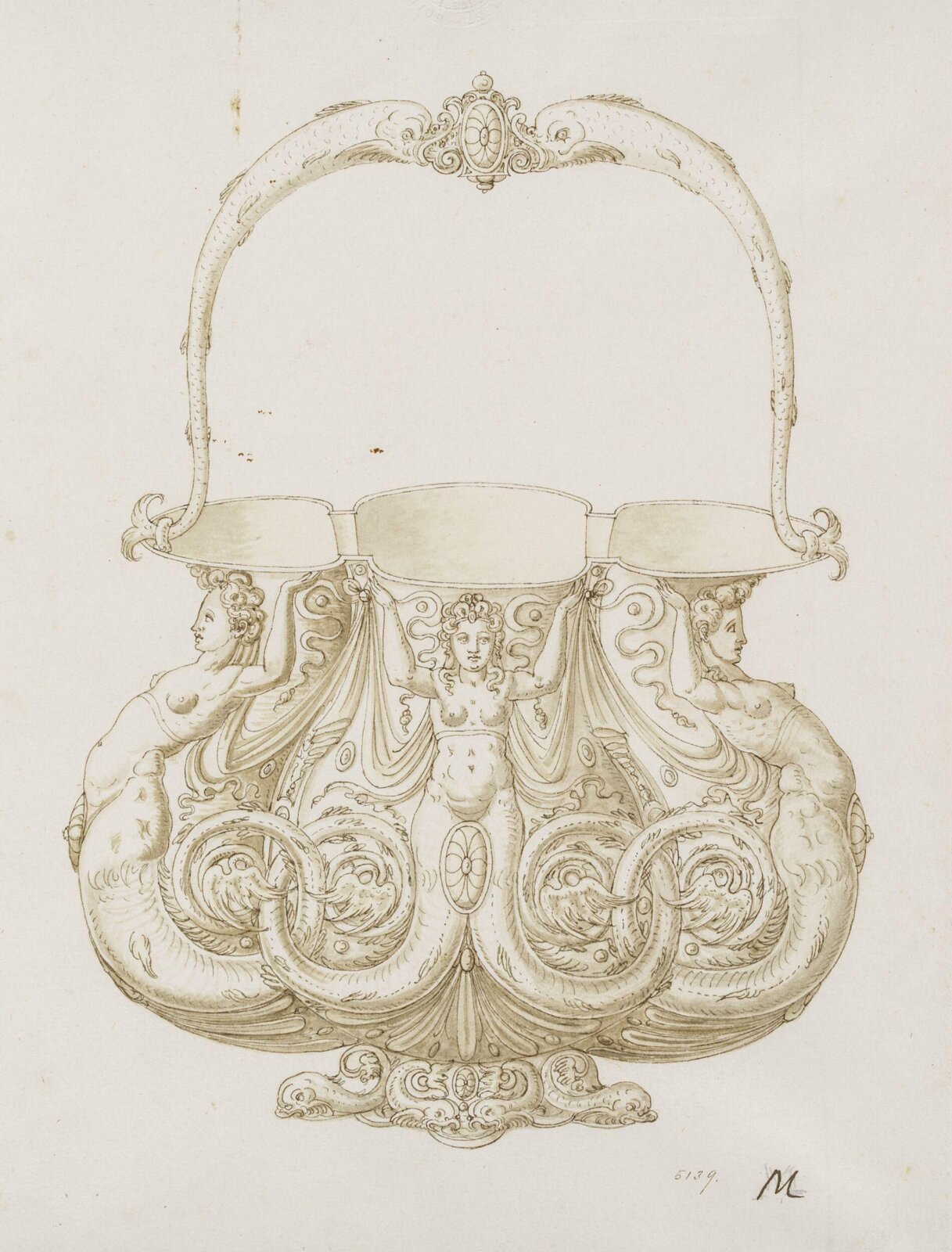 Drawing, Erasmus Hornick, c. 1550