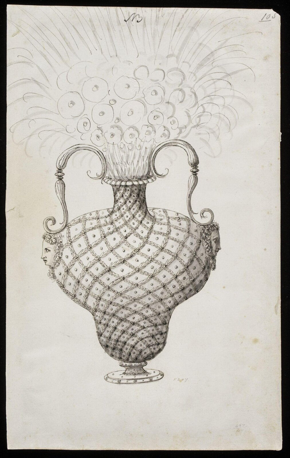 Drawing, Erasmus Hornick, 1559-66