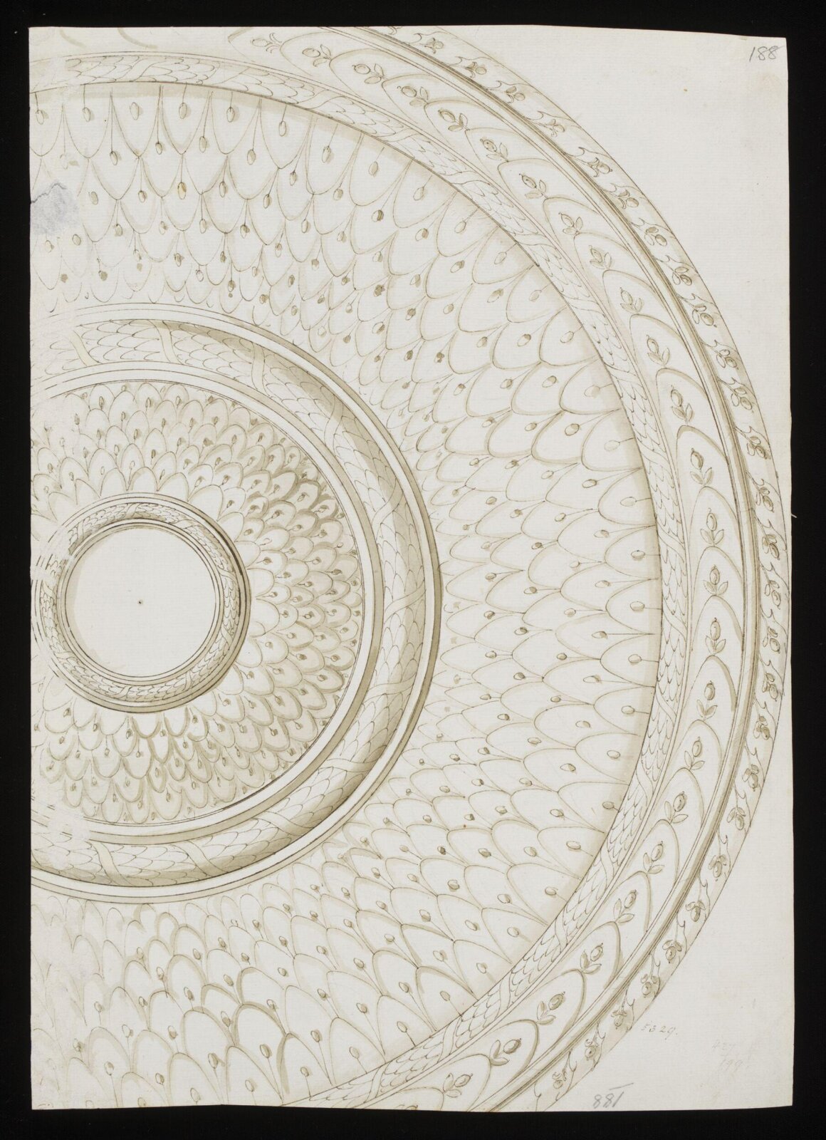 Drawing, Erasmus Hornick