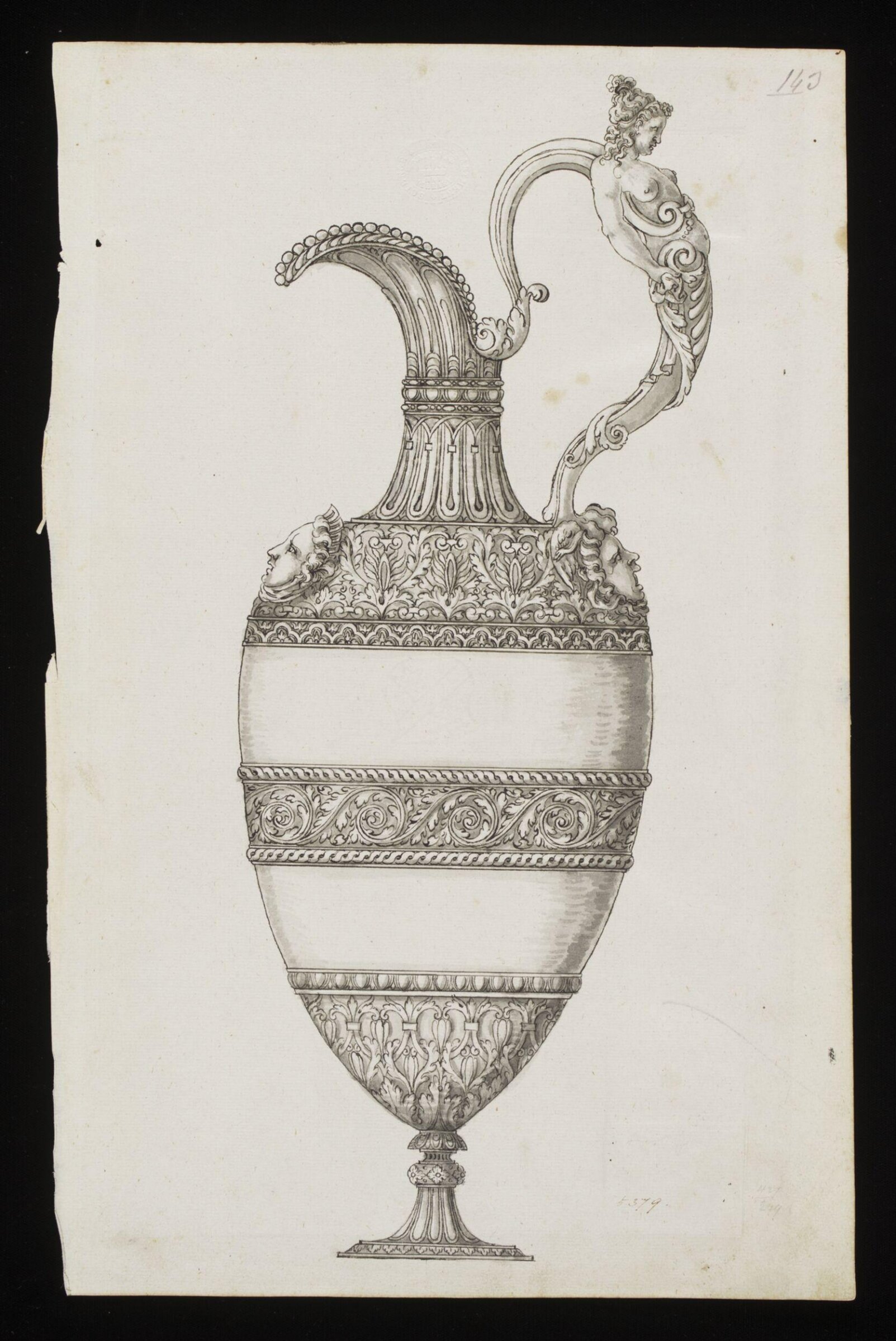Drawing, Erasmus Hornick
