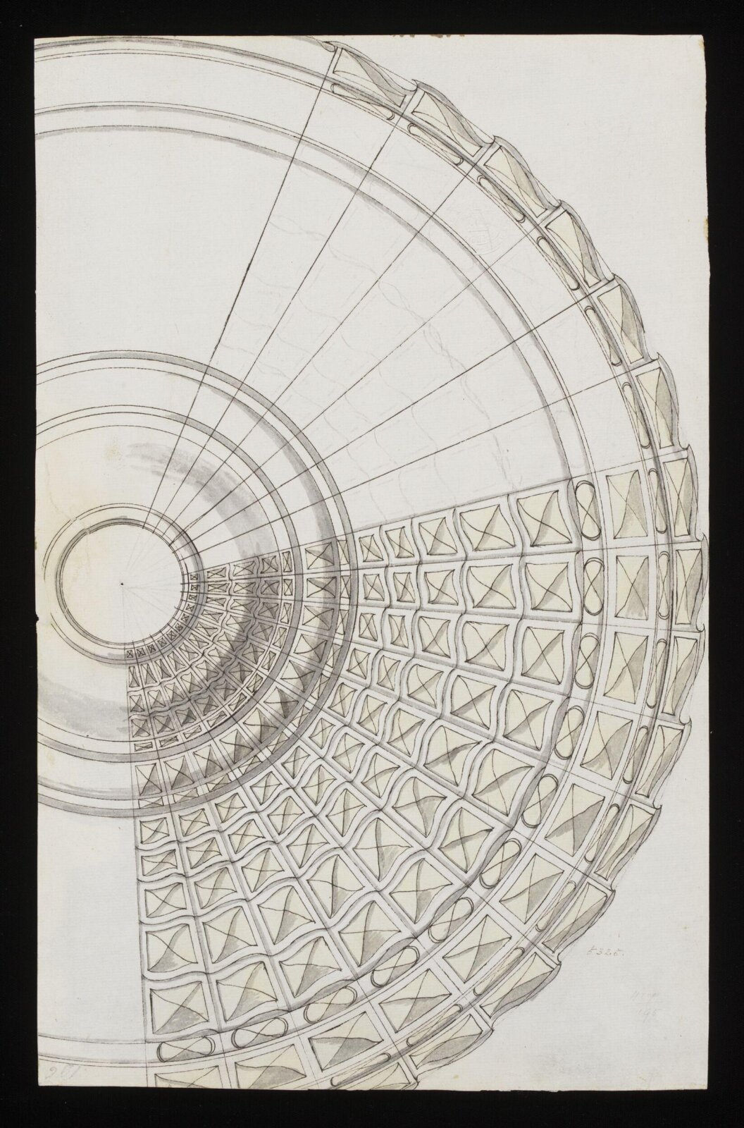 Drawing, Erasmus Hornick, 1582-1583
