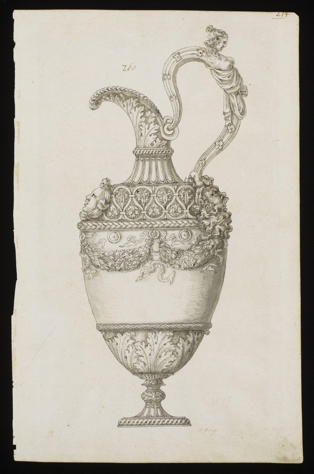 Drawing, Erasmus Hornick