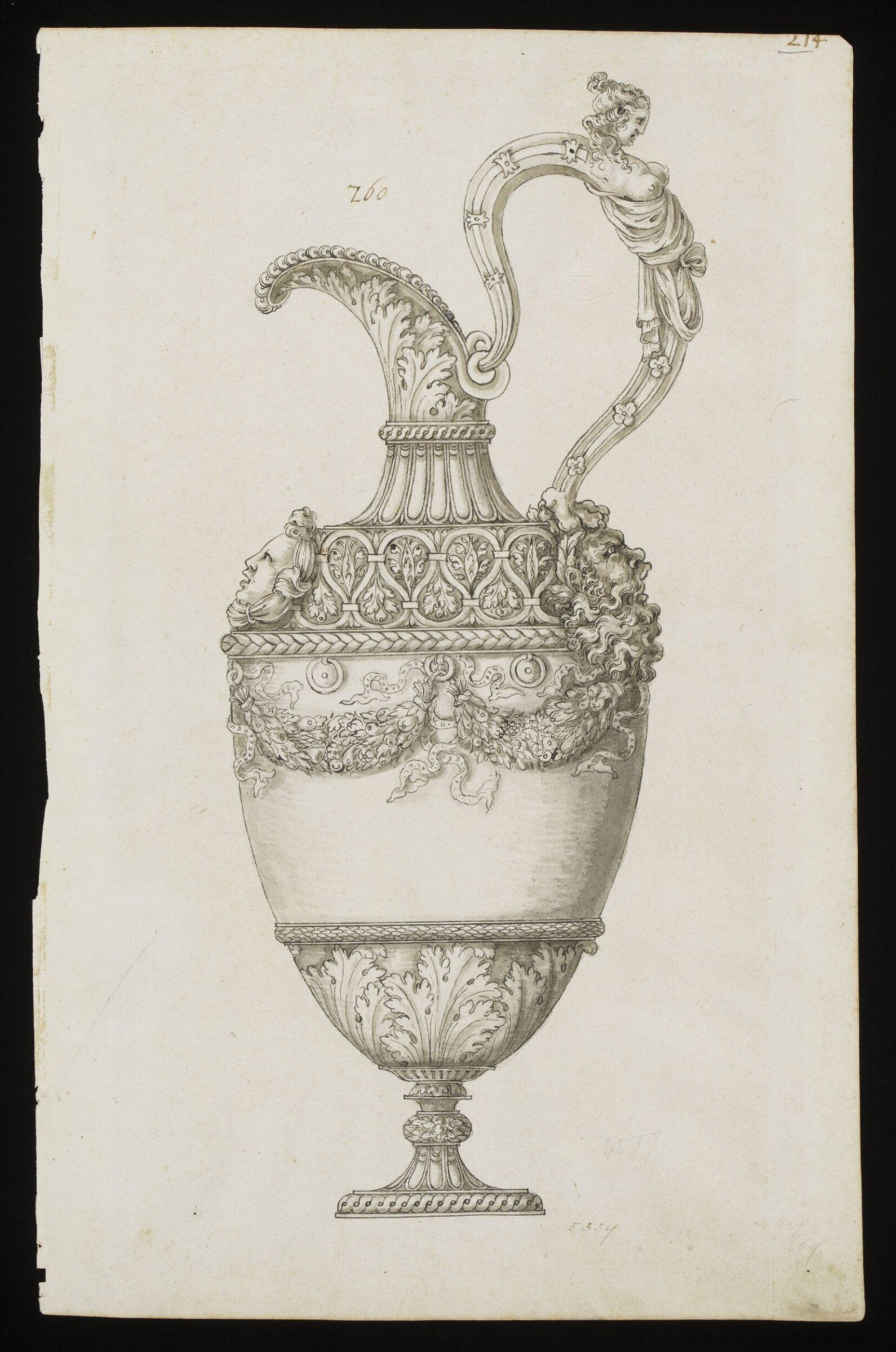 Drawing, Erasmus Hornick