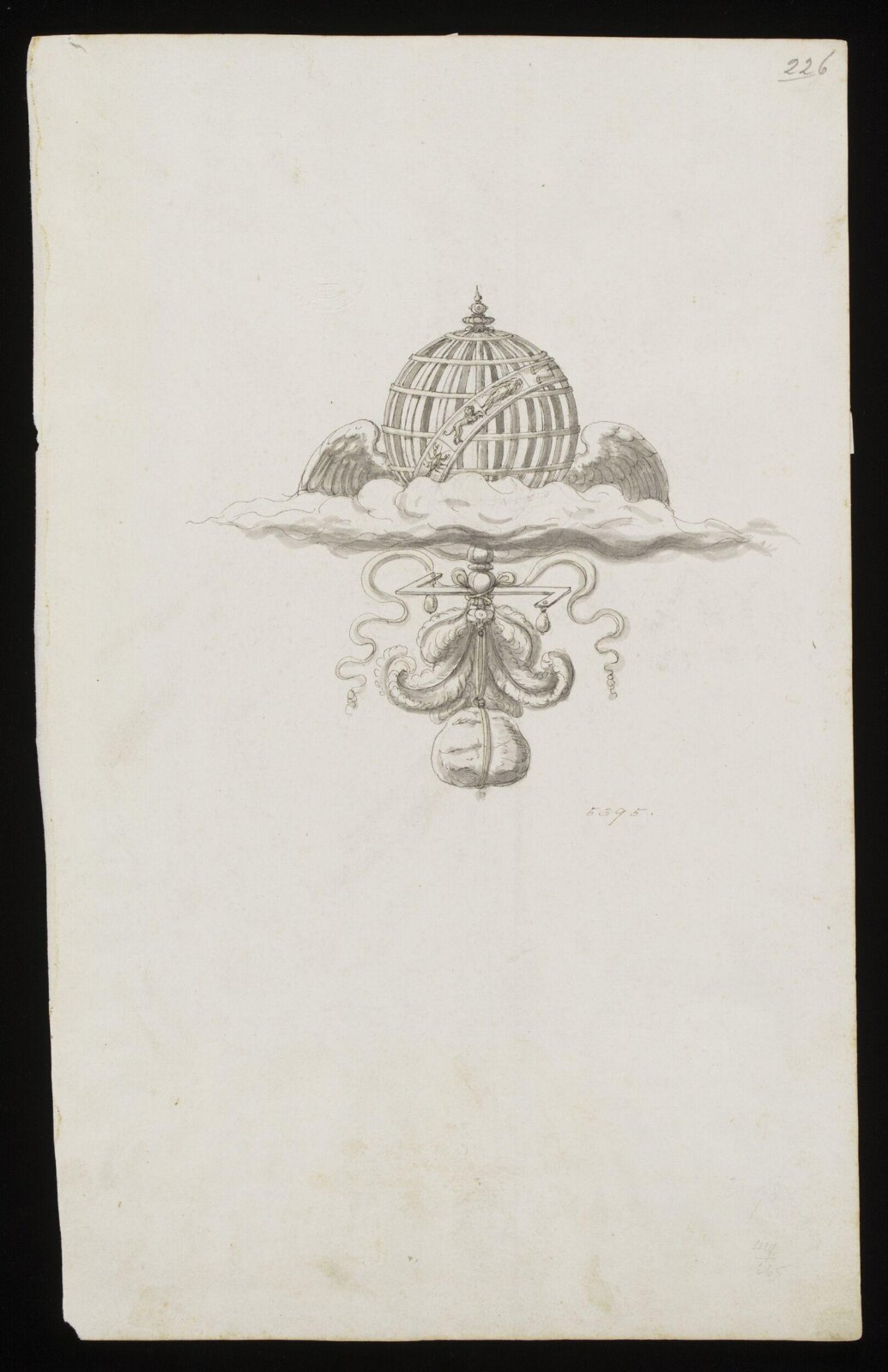 Drawing, Erasmus Hornick