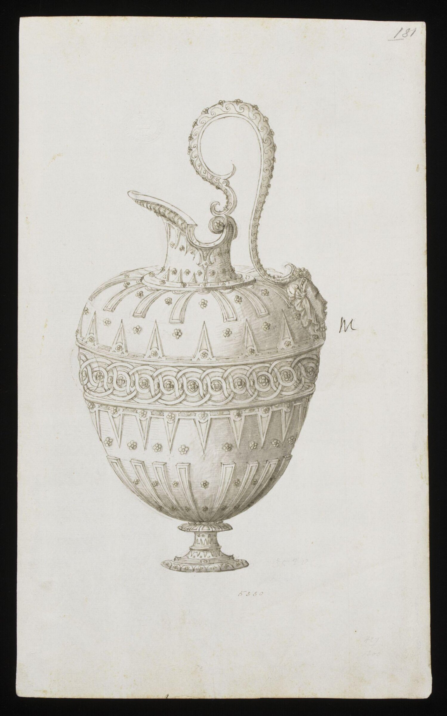 Drawing, Erasmus Hornick
